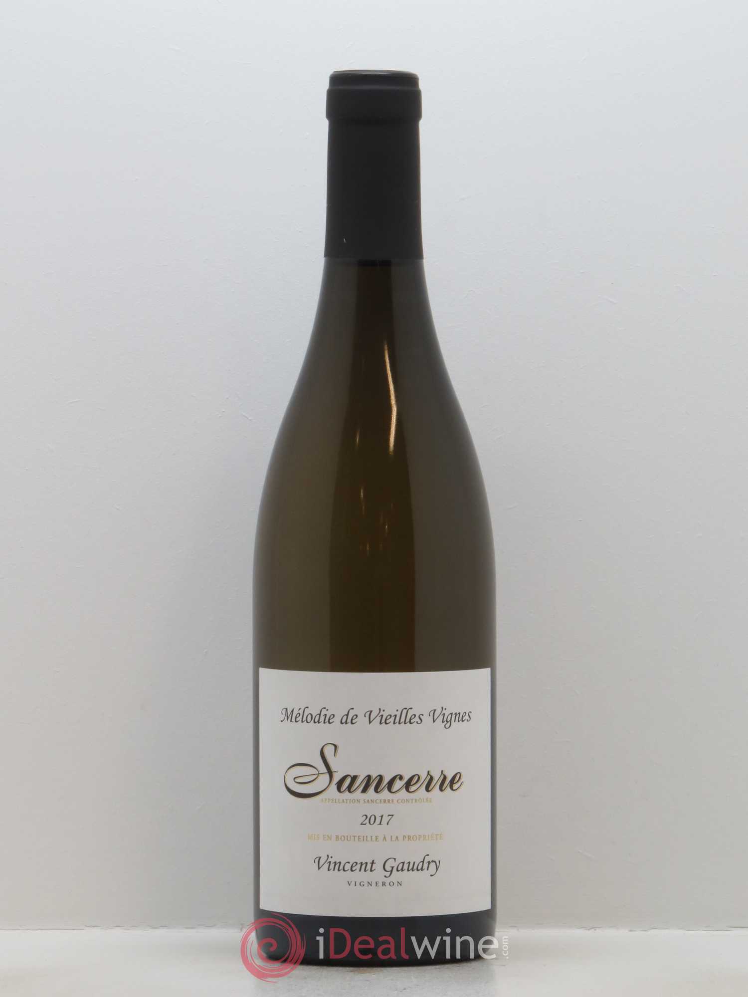 Sancerre Mélodie de Vieilles Vignes Vincent Gaudry 2017 - Lot de 1 bouteille - 0