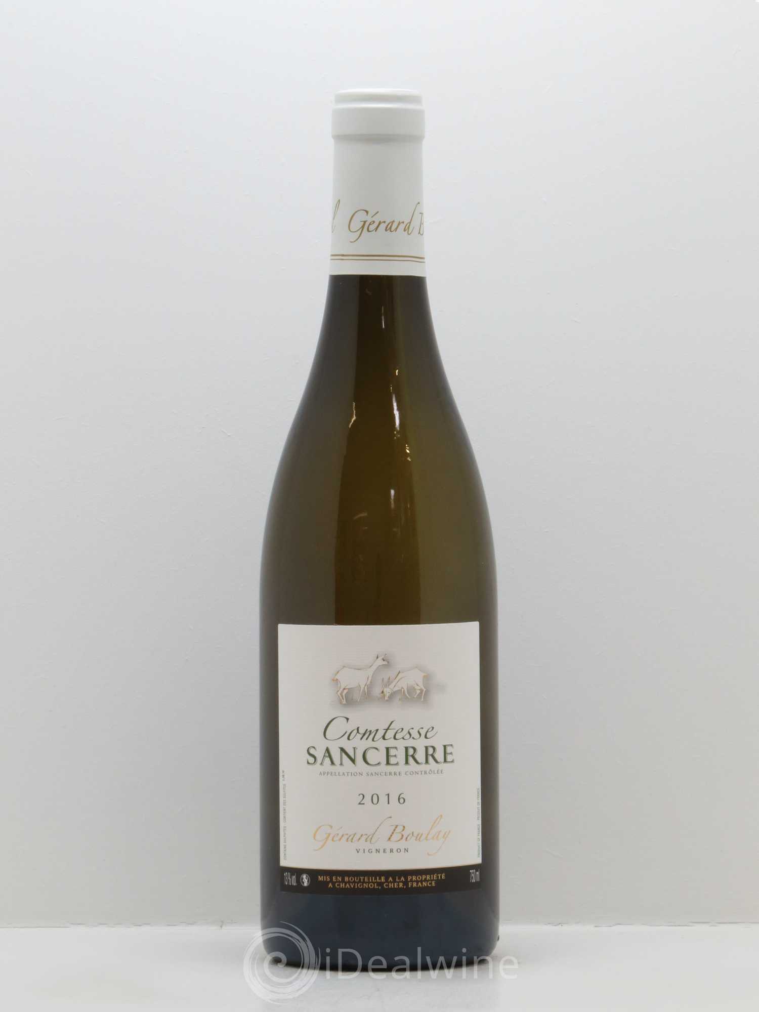 Sancerre Comtesse Gérard Boulay 2016 - Lot de 1 bouteille - 0