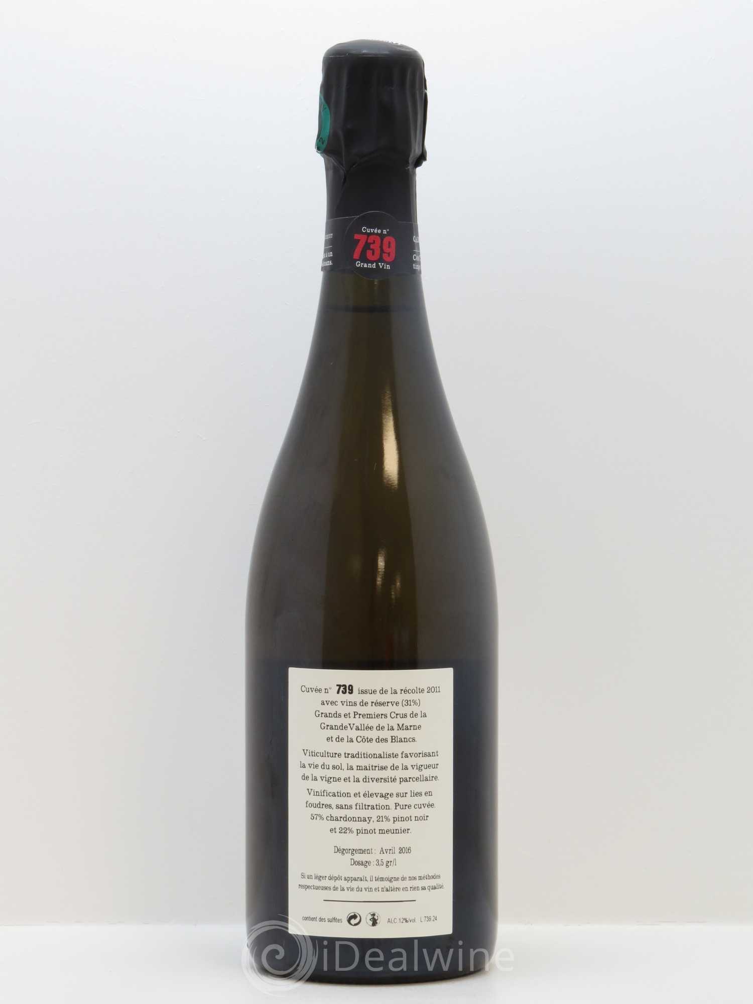 Cuvée 739 Jacquesson - Lot de 1 bouteille - 1