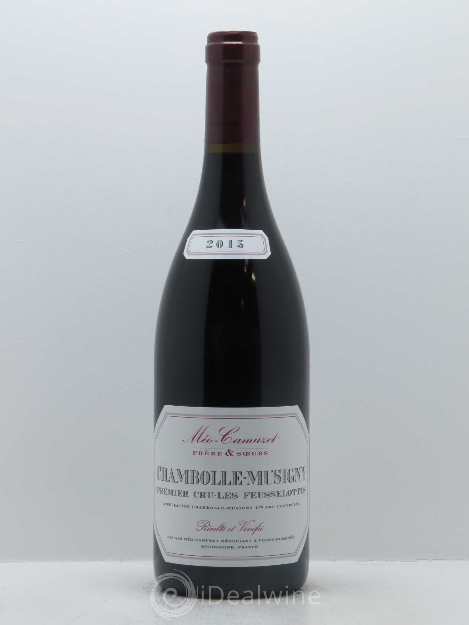 Chambolle-Musigny 1er Cru Les Feusselottes Méo-Camuzet (Frère & Soeurs) 2015 - Lot de 1 bouteille - 0
