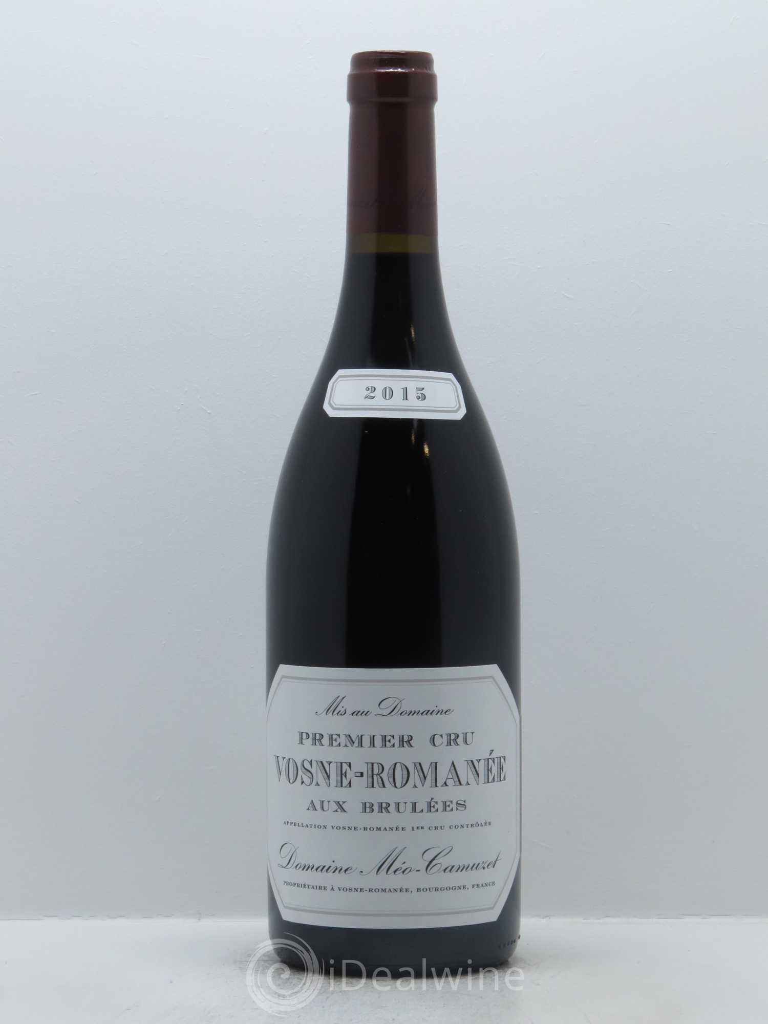 Vosne-Romanée 1er Cru Aux Brûlées Méo-Camuzet (Domaine) 2015 - Lot de 1 bouteille - 0