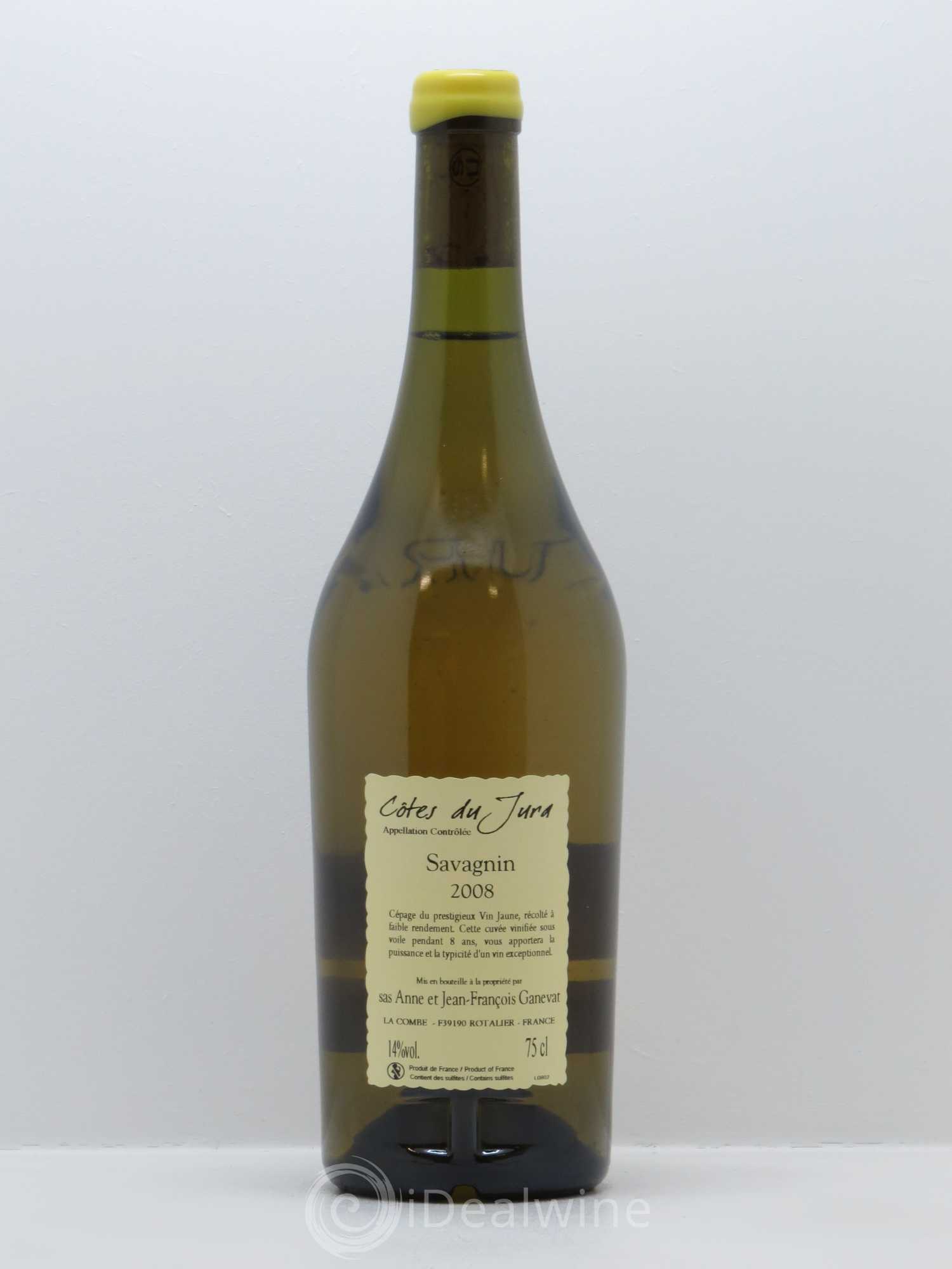Côtes du Jura Cuvée Prestige Jean-François Ganevat (Domaine) 2008 - Lot de 1 bouteille - 1