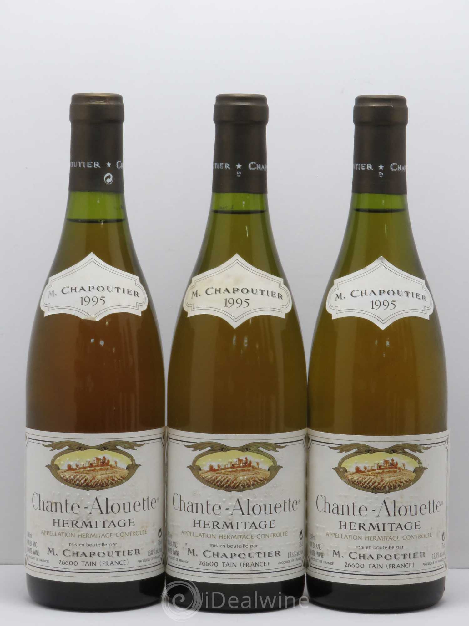 Hermitage Chante Alouette Chapoutier 1995 - Lotto di 6 bottiglie - 1