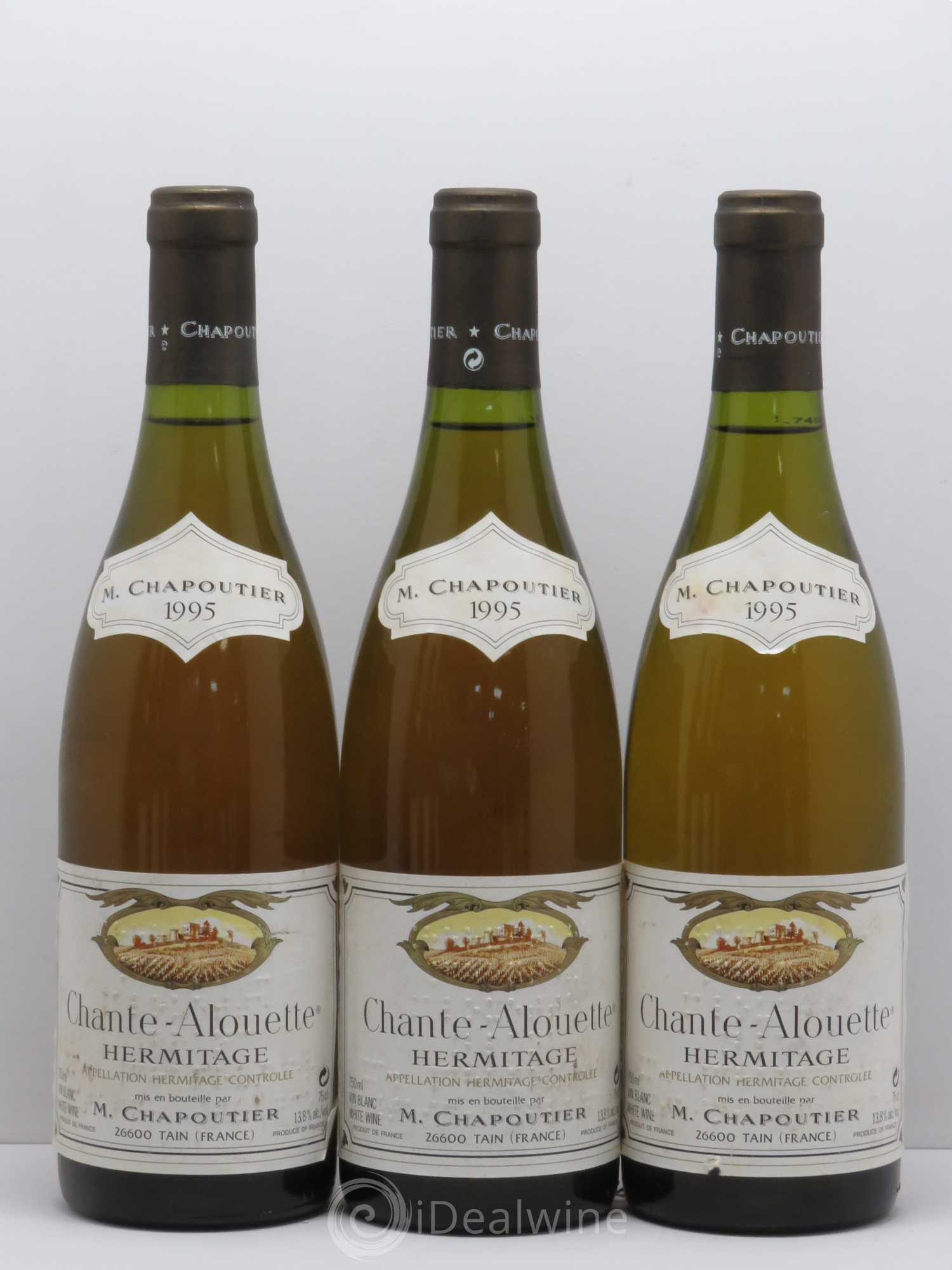 Hermitage Chante Alouette Chapoutier 1995 - Lotto di 6 bottiglie - 2