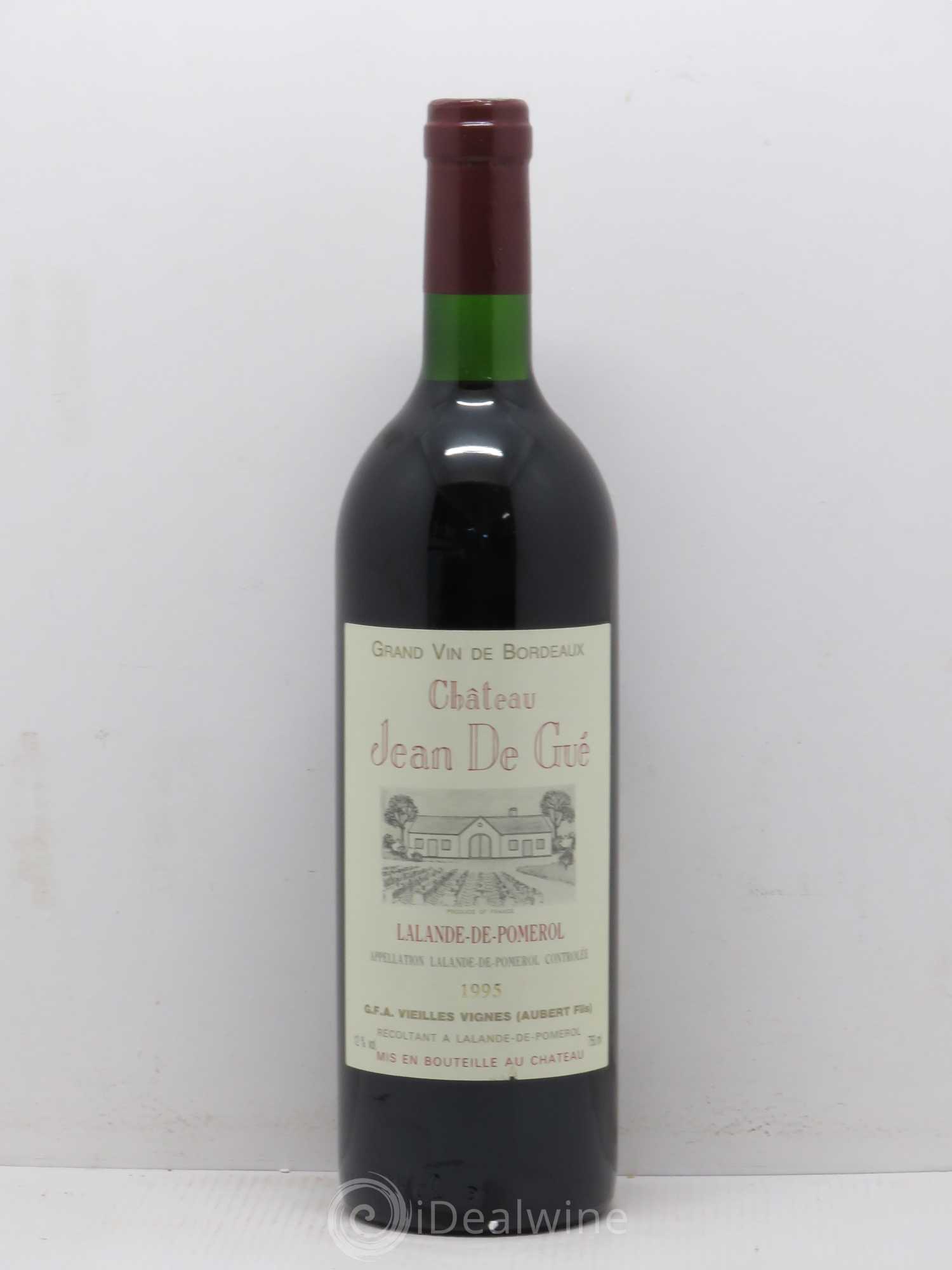 Bordeaux Chateau Jean de Gué 1995 - Posten von 1 Flasche - 0