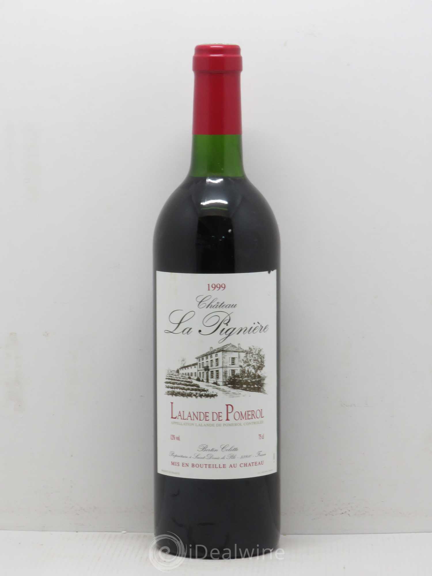 Bordeaux Château La Pignière (sans prix de réserve) 1999 - Posten von 1 Flasche - 0