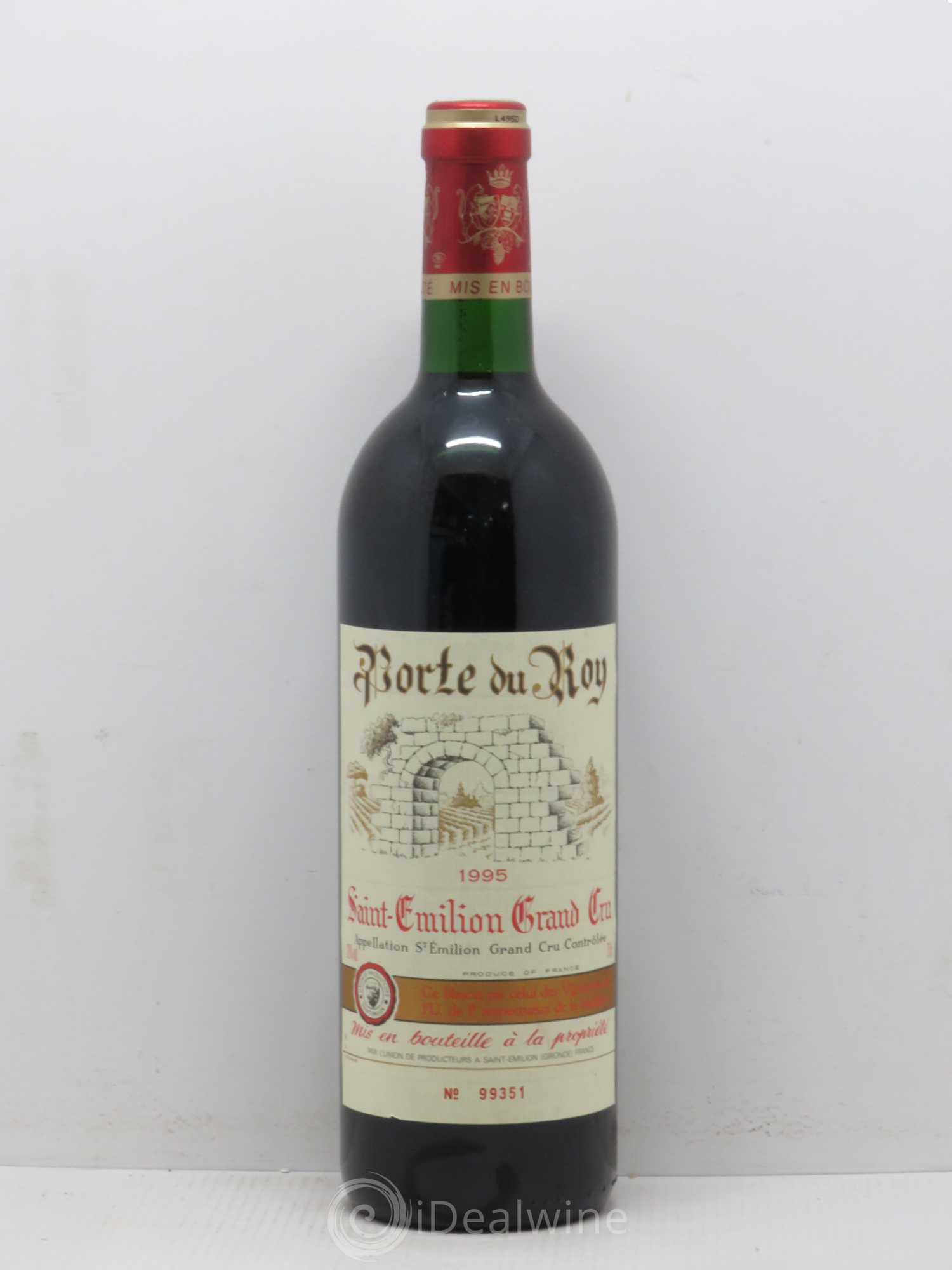 Saint-Émilion Porte du Roy (sans prix de réserve) 1995 - Posten von 1 Flasche - 0