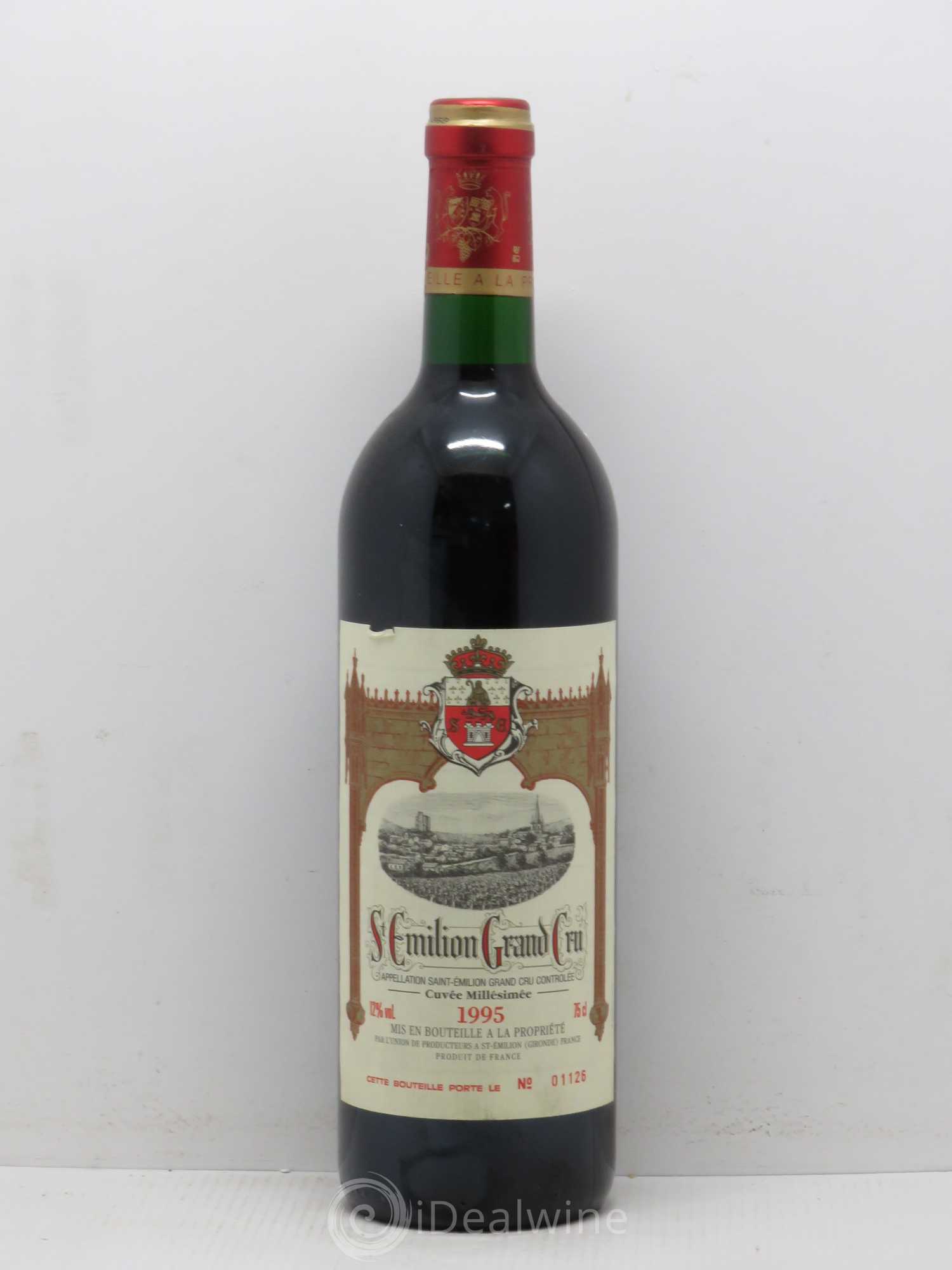 Saint-Émilion (sans prix de réserve) 1995 - Lot de 1 bouteille - 0