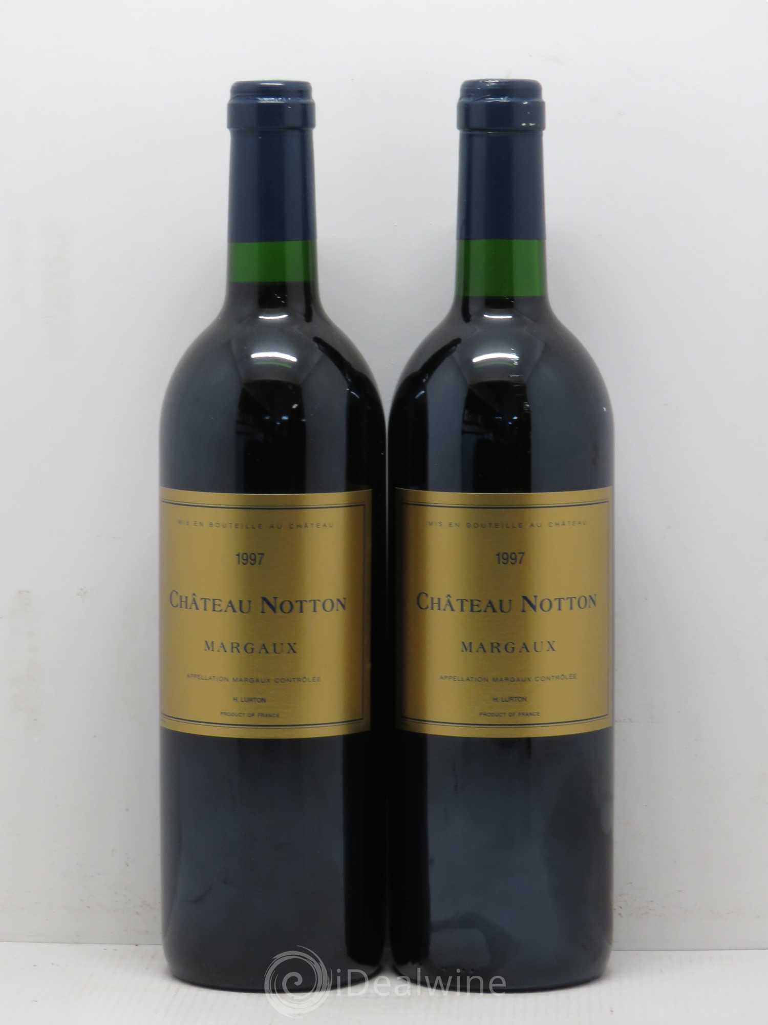 Bordeaux Chateau Notton 1997 - Lot de 2 bouteilles - 0