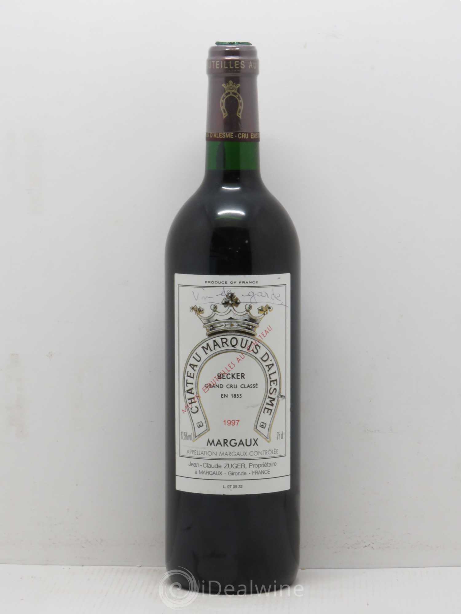 Bordeaux 1997 - Posten von 1 Flasche - 0