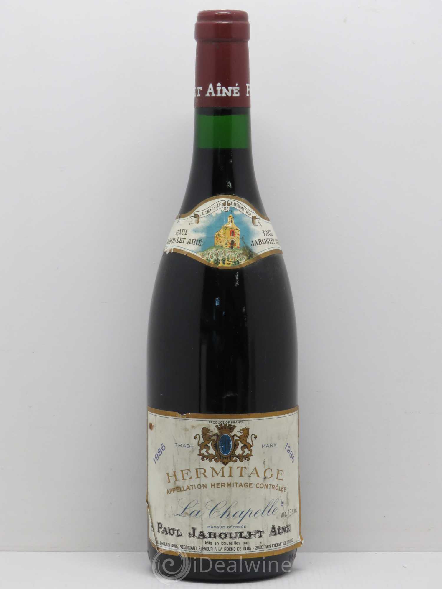 Hermitage La Chapelle Paul Jaboulet Ainé 1986 - Lot de 1 bouteille - 0
