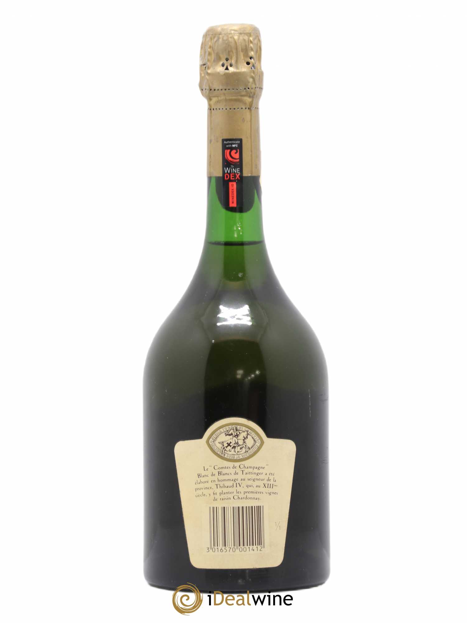 Comtes de Champagne Taittinger 1982 - Lot de 1 bouteille - 1