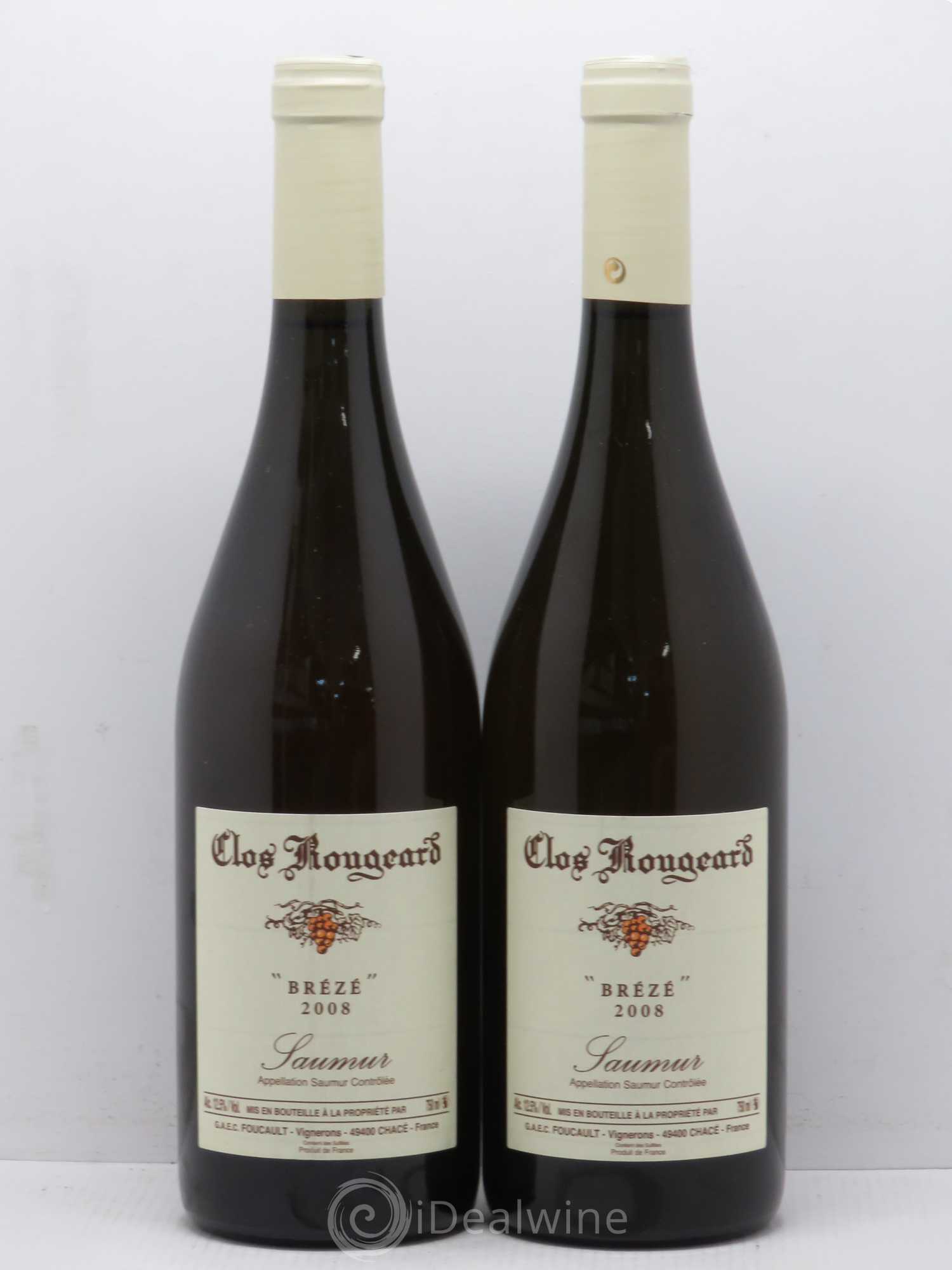 Saumur Brézé Clos Rougeard 2008 - Posten von 2 Flaschen - 0