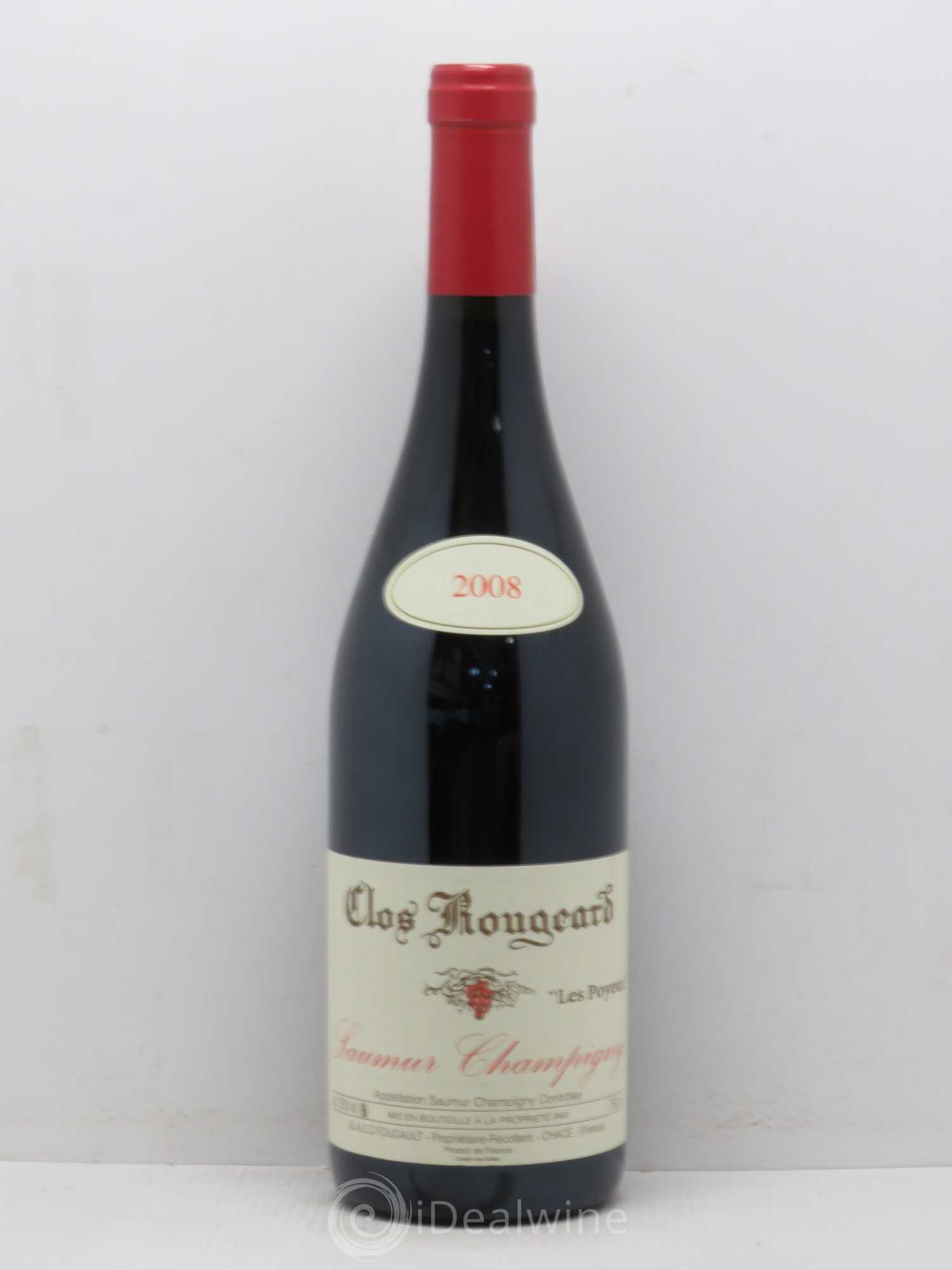 Saumur-Champigny Les Poyeux Clos Rougeard 2008 - Lot de 1 bouteille - 0
