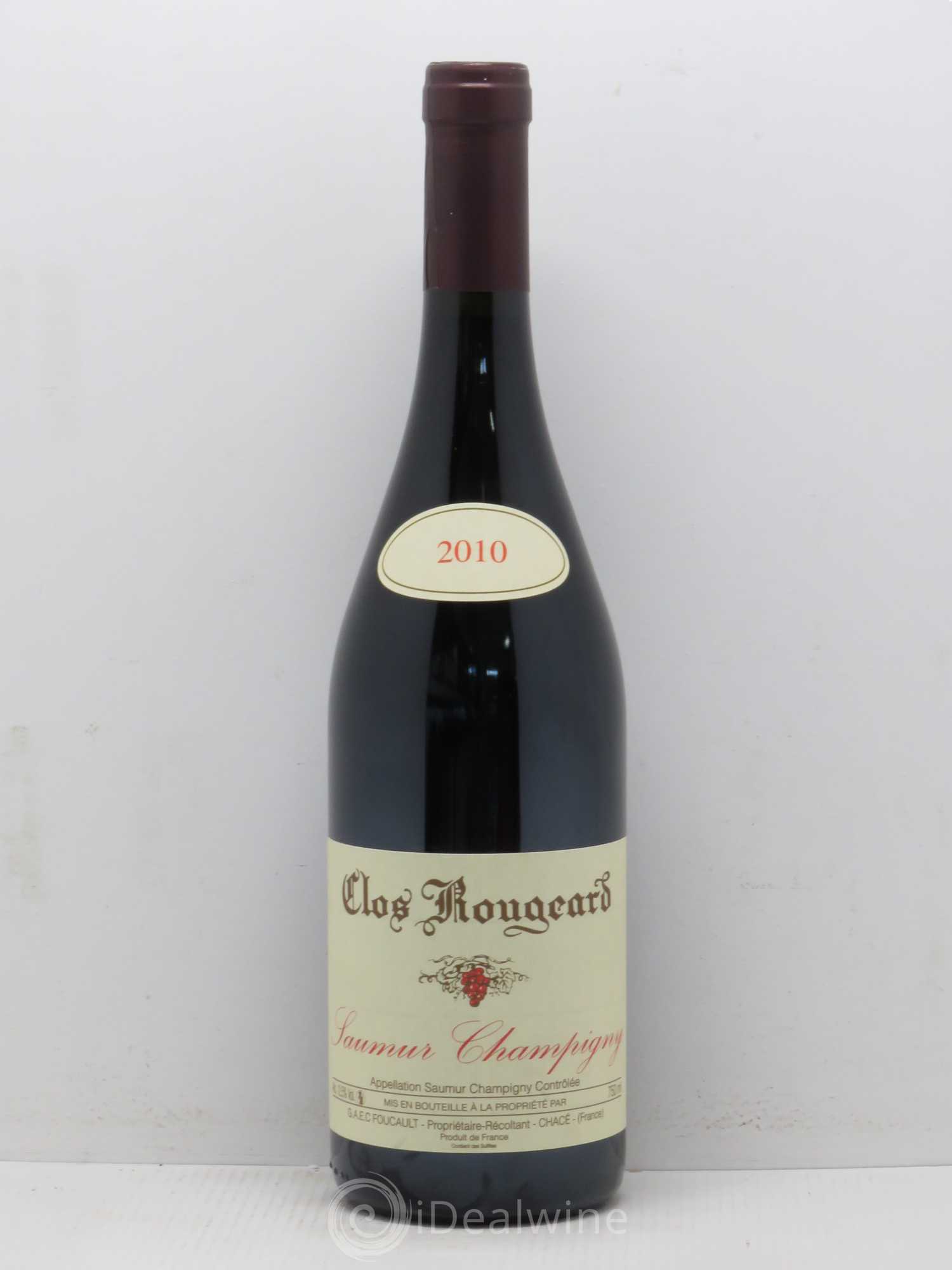 Saumur-Champigny Clos Rougeard 2010 - Lot de 1 bouteille - 0