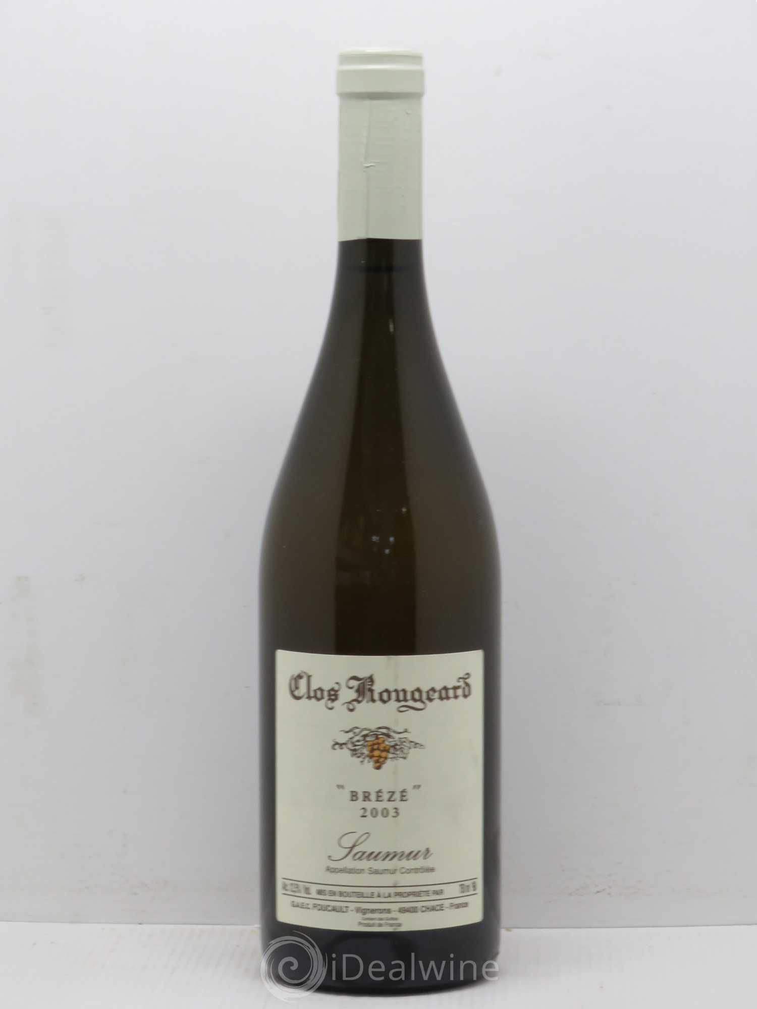 Saumur Brézé Clos Rougeard 2003 - Posten von 1 Flasche - 0