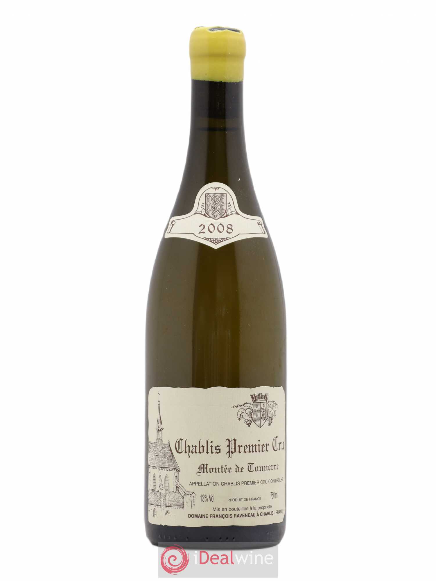Chablis 1er Cru Montée de Tonnerre Raveneau (Domaine) 2008 - Lot de 1 bouteille - 0