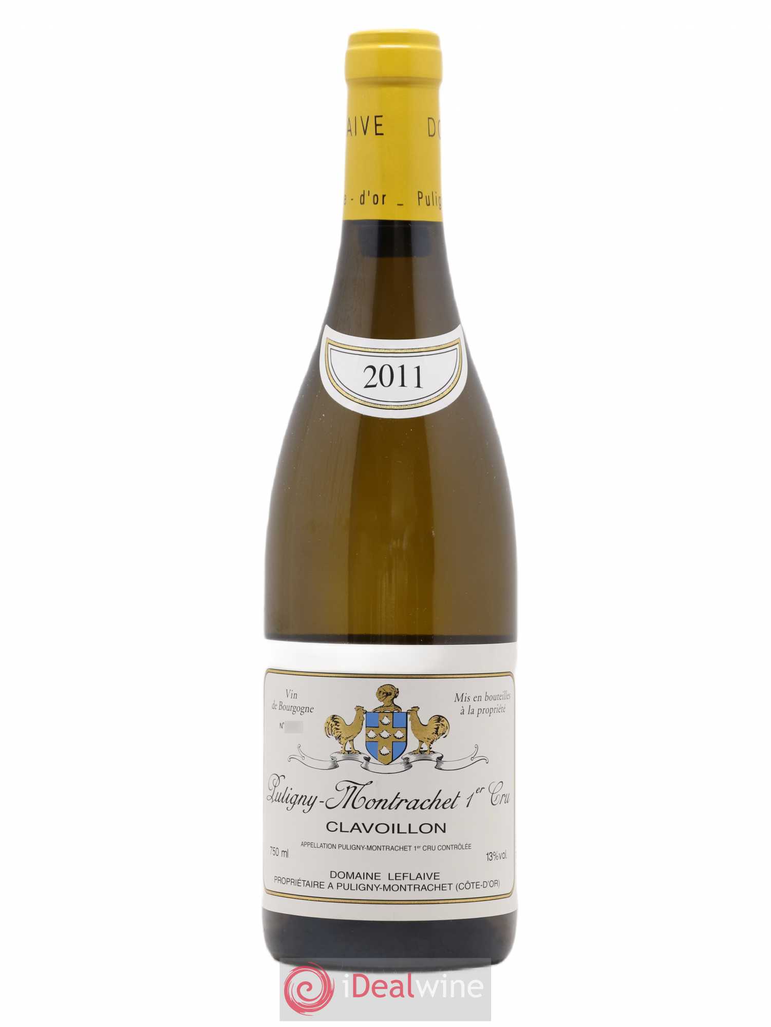 Puligny-Montrachet 1er Cru Clavoillon Leflaive (Domaine) 2011 - Lot de 1 bouteille - 0