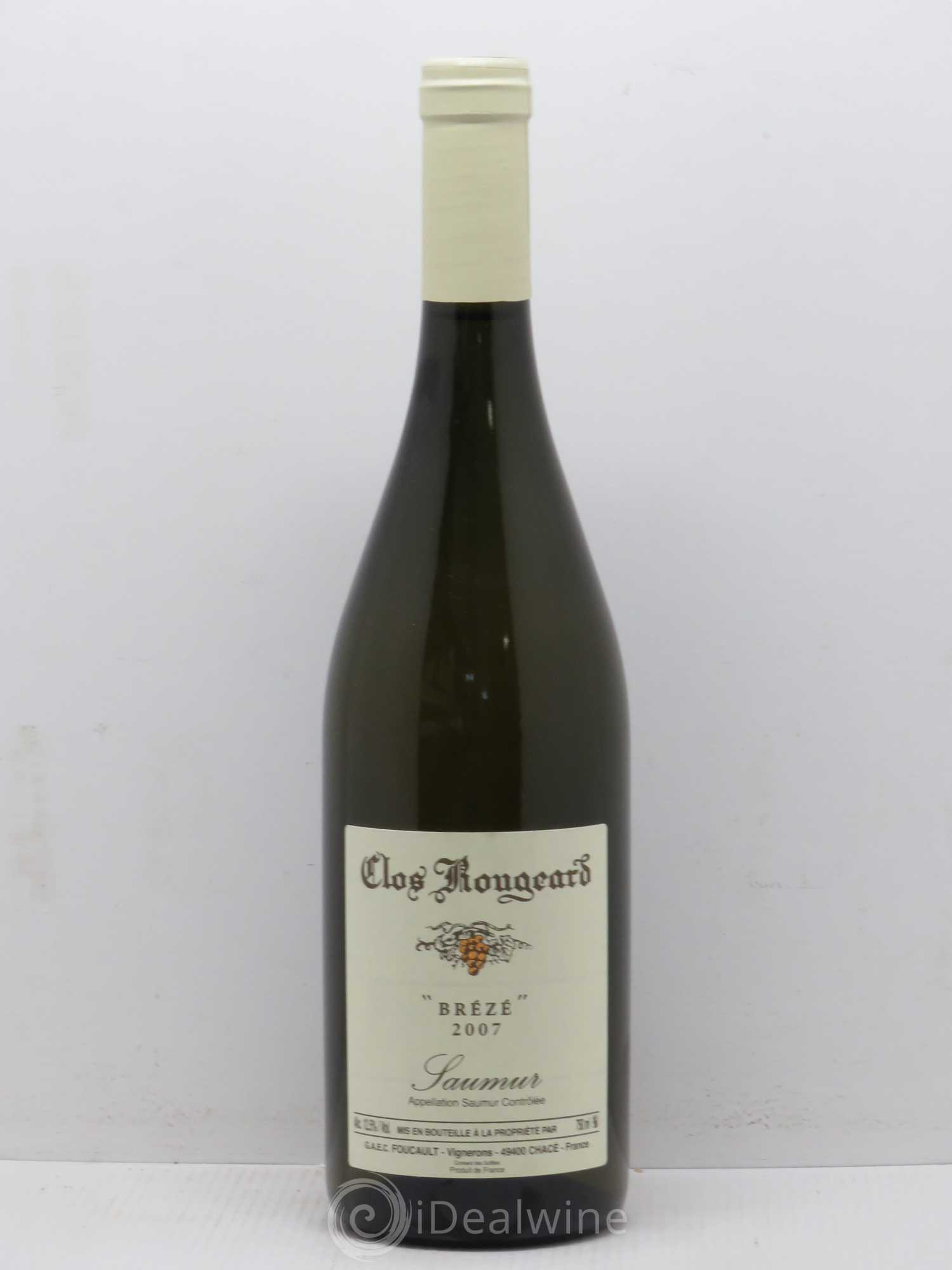 Saumur Brézé Clos Rougeard 2007 - Posten von 1 Flasche - 0