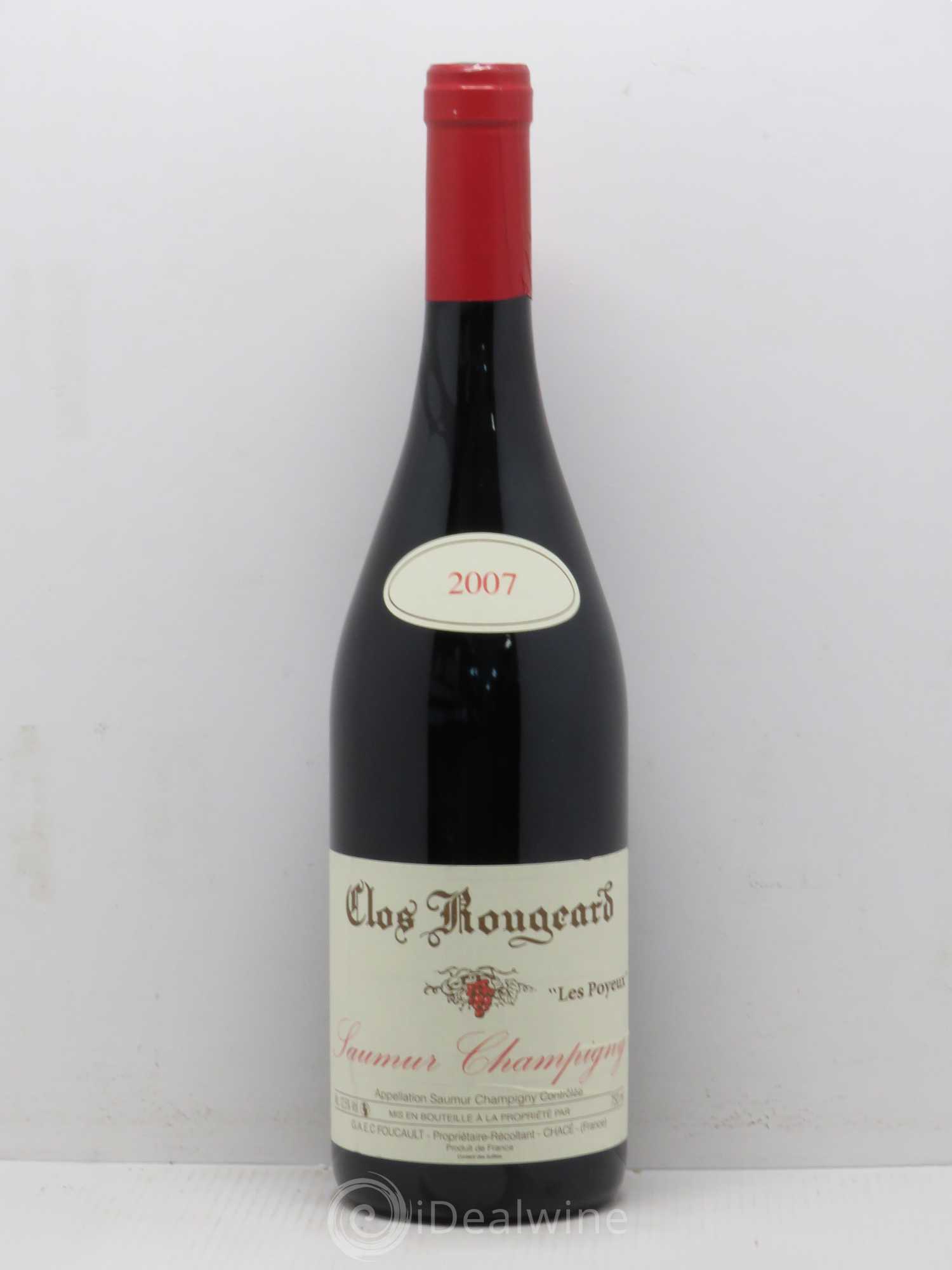Saumur-Champigny Les Poyeux Clos Rougeard 2007 - Lot de 1 bouteille - 0