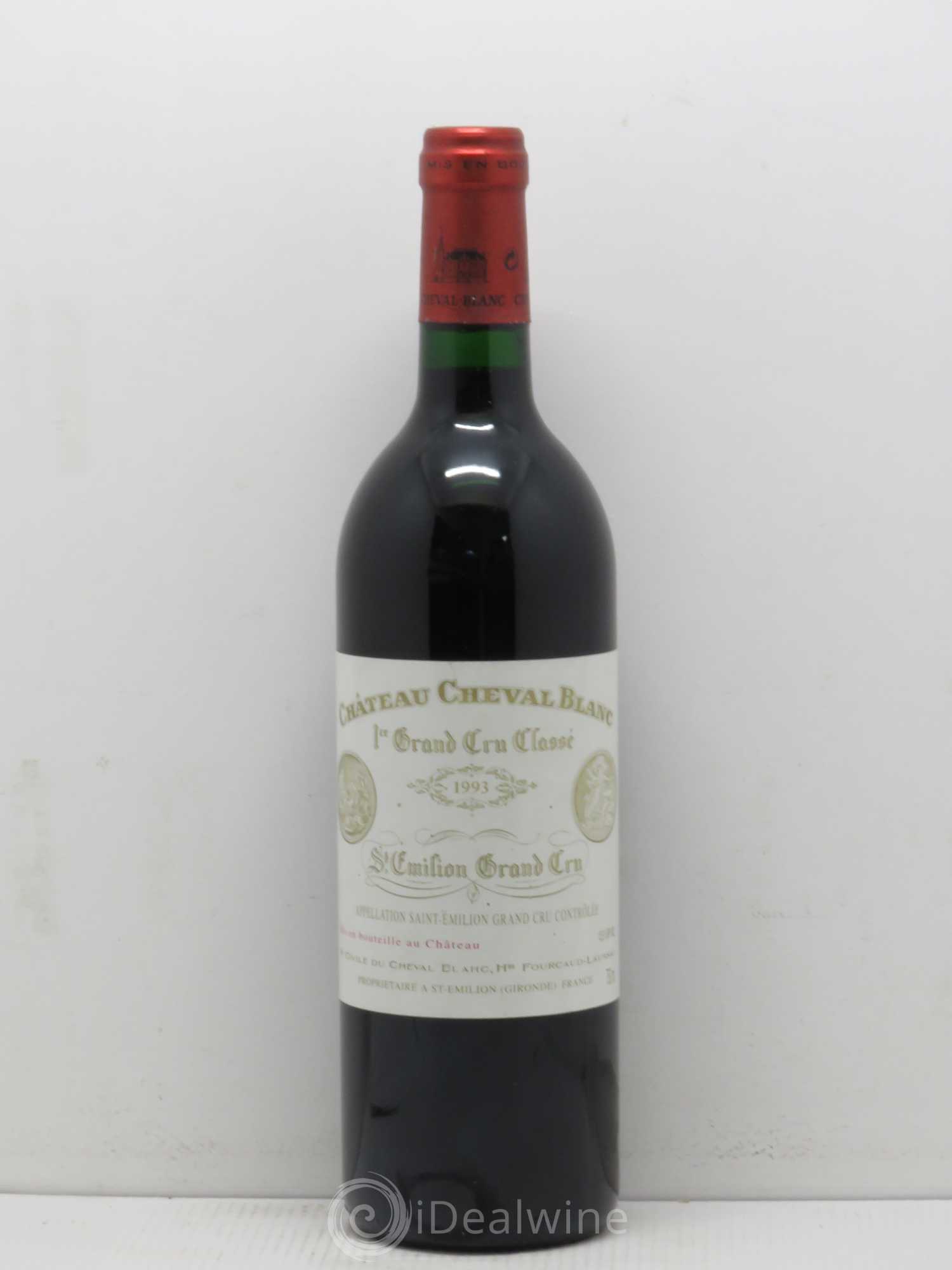 Château Cheval Blanc 1er Grand Cru Classé A 1993 - Lot de 1 bouteille - 0