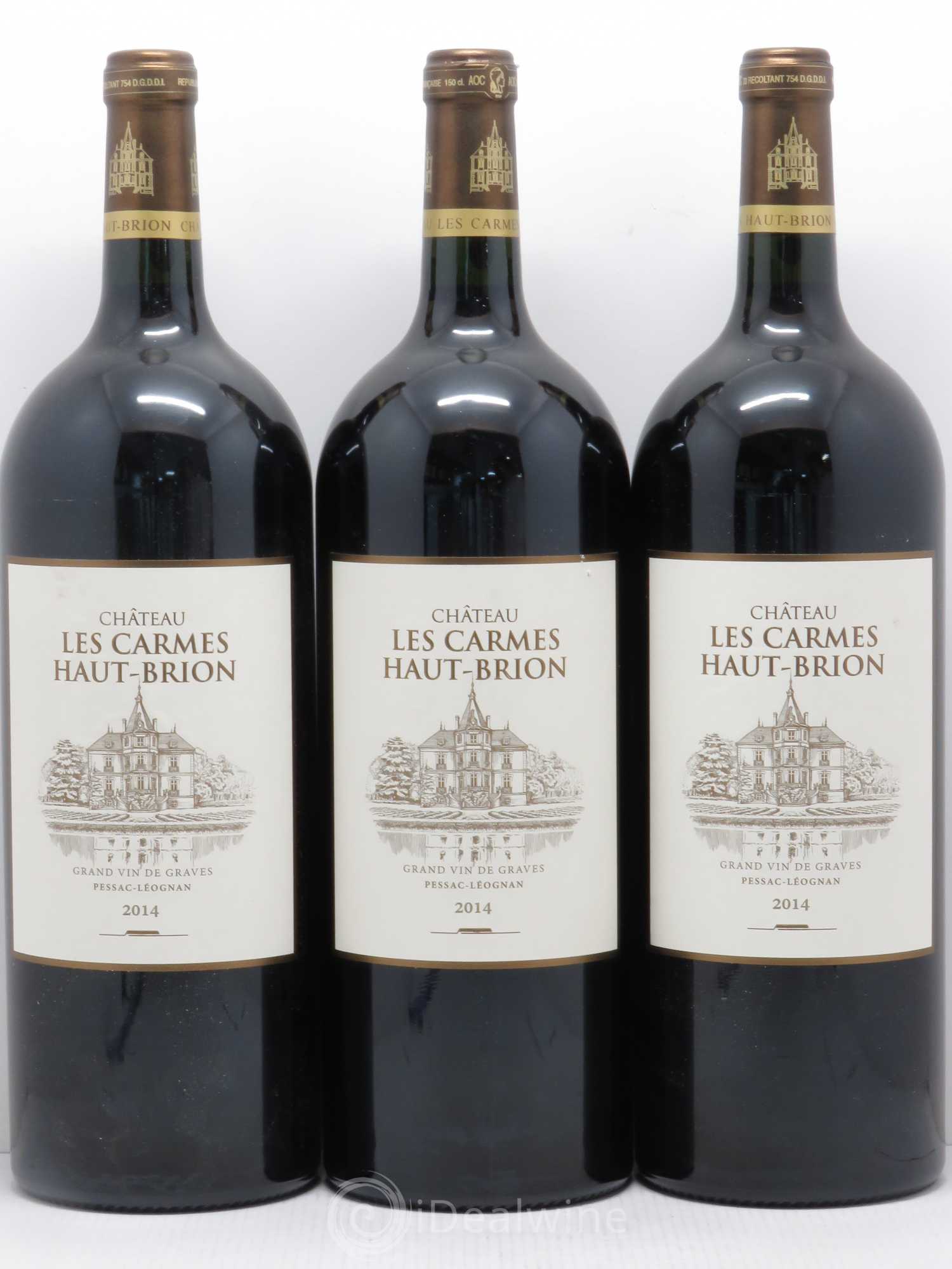 Château Les Carmes Haut-Brion 2014 - Lot de 6 magnums - 1
