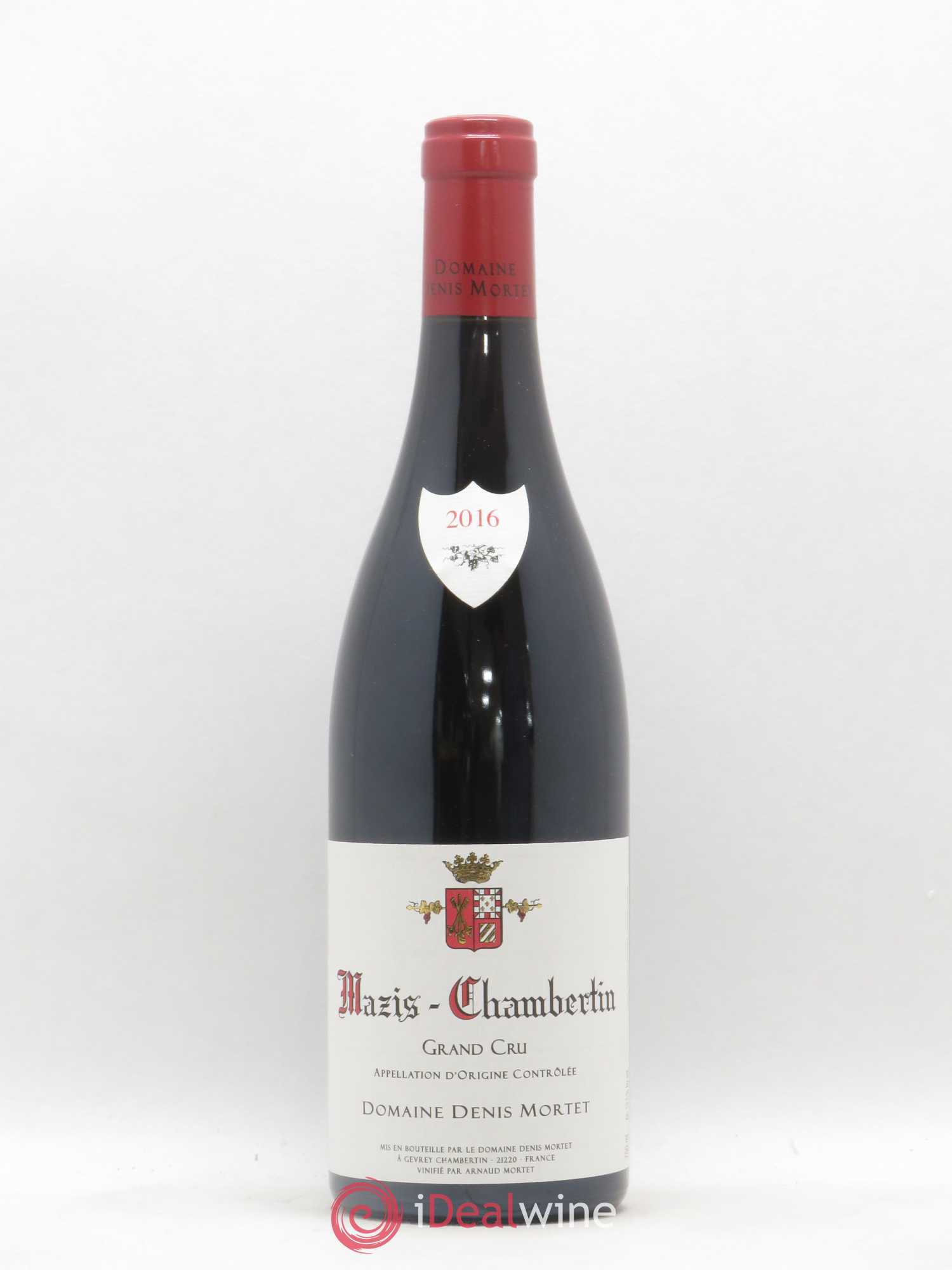 Mazis-Chambertin Grand Cru Denis Mortet (Domaine) 2016 - Lot de 1 bouteille - 0