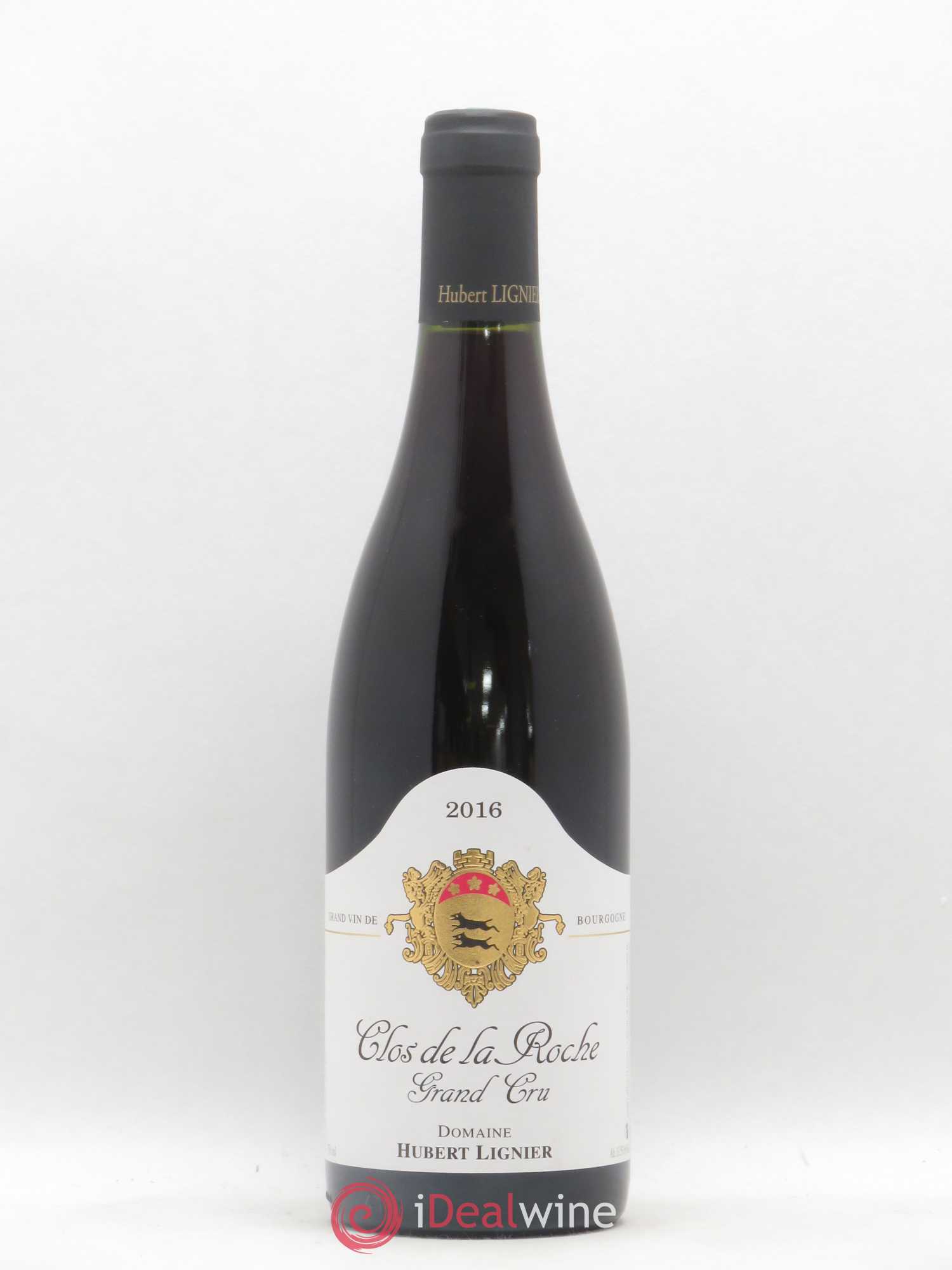 Clos de la Roche Grand Cru Hubert Lignier (Domaine) 2016 - Lot de 1 bouteille - 0