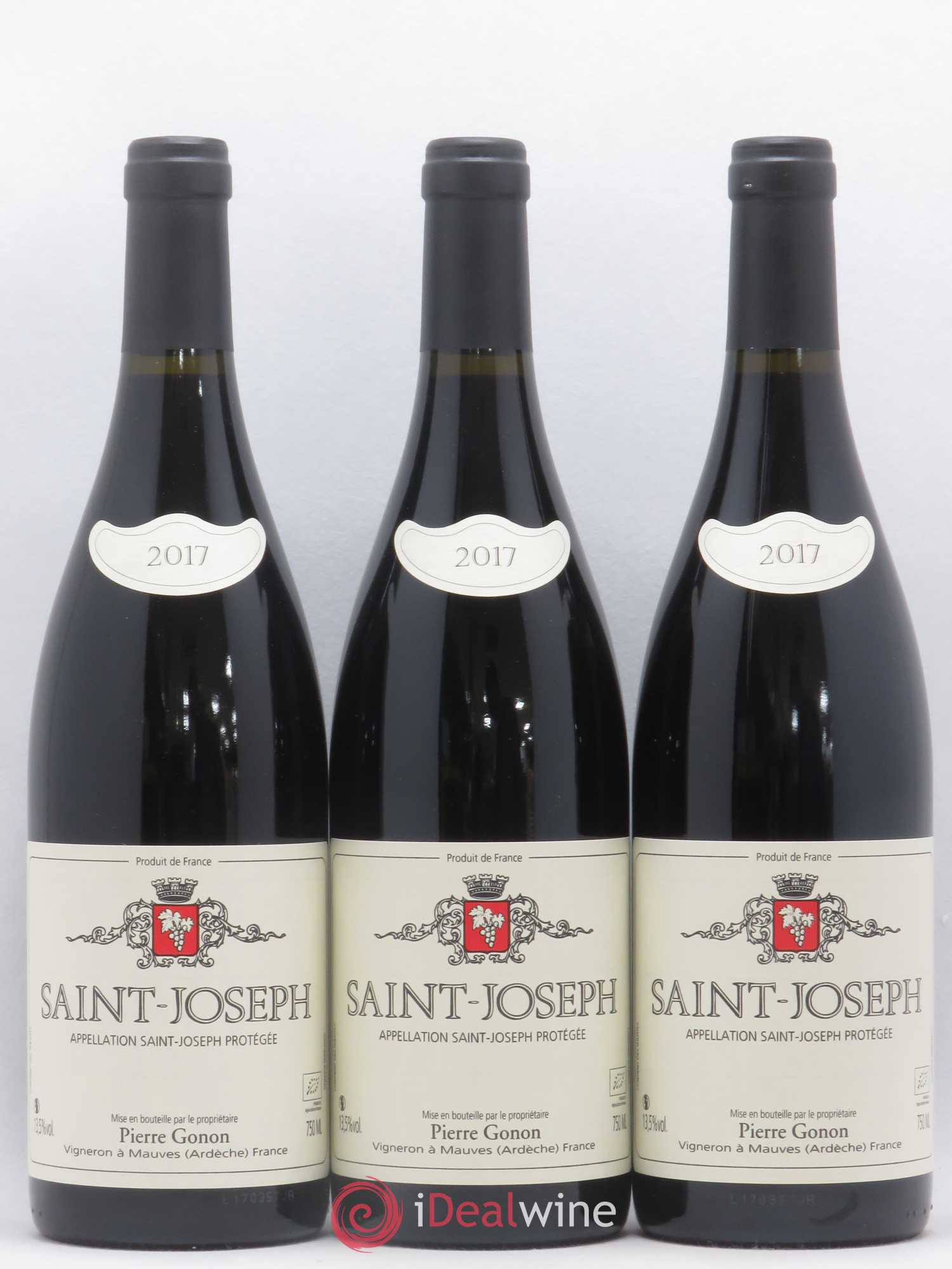 Saint-Joseph Gonon (Domaine) 2017 - Lot de 3 bouteilles - 0