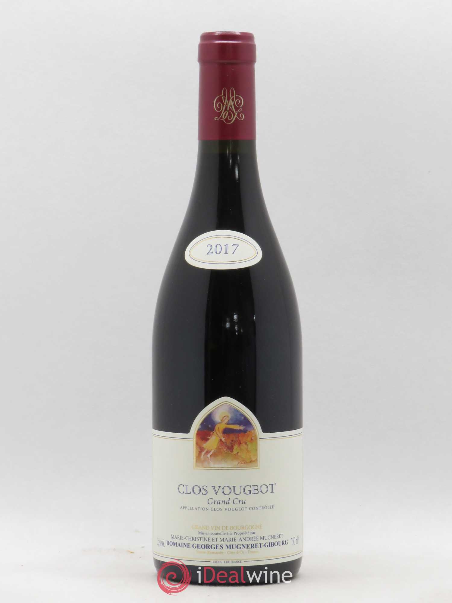 Clos de Vougeot Grand Cru Mugneret-Gibourg (Domaine) 2017 - Lot de 1 bouteille - 0