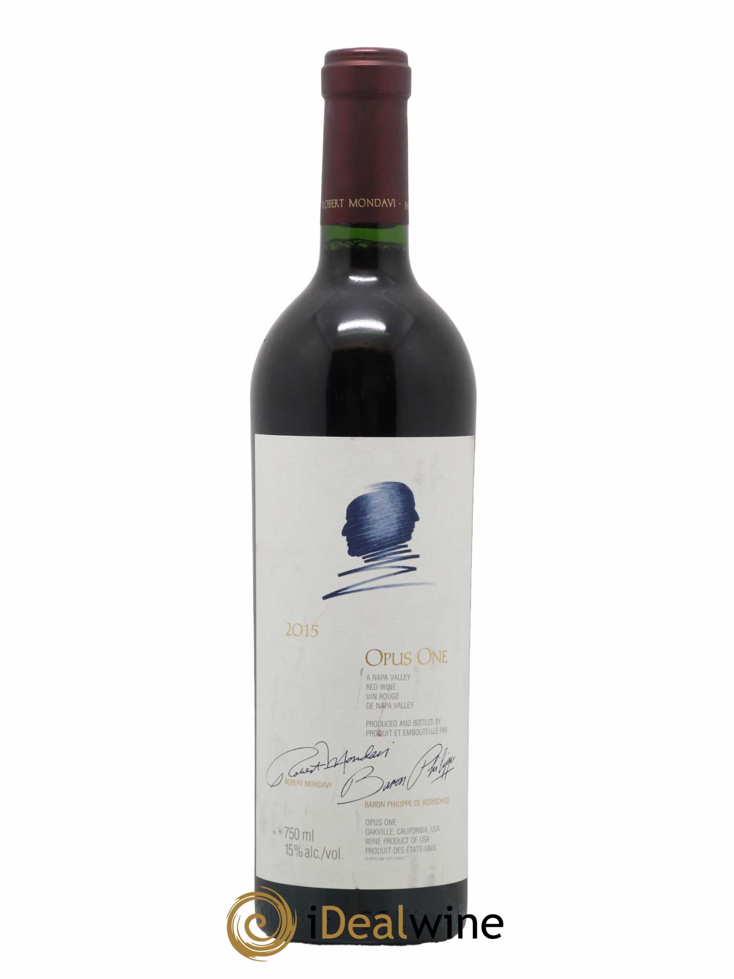 Napa Valley Opus One Robert Mondavi 2015 - Lot of 1 bottle - 0