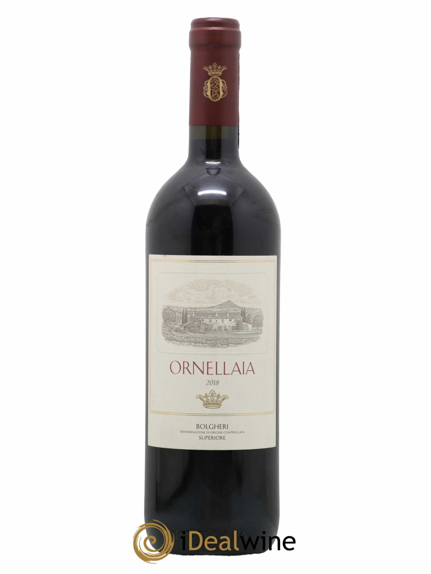 Bolgheri DOC Superiore Ornellaia Tenuta Dell'Ornellaia - Frescobaldi 2018 - Lot de 1 bouteille - 0