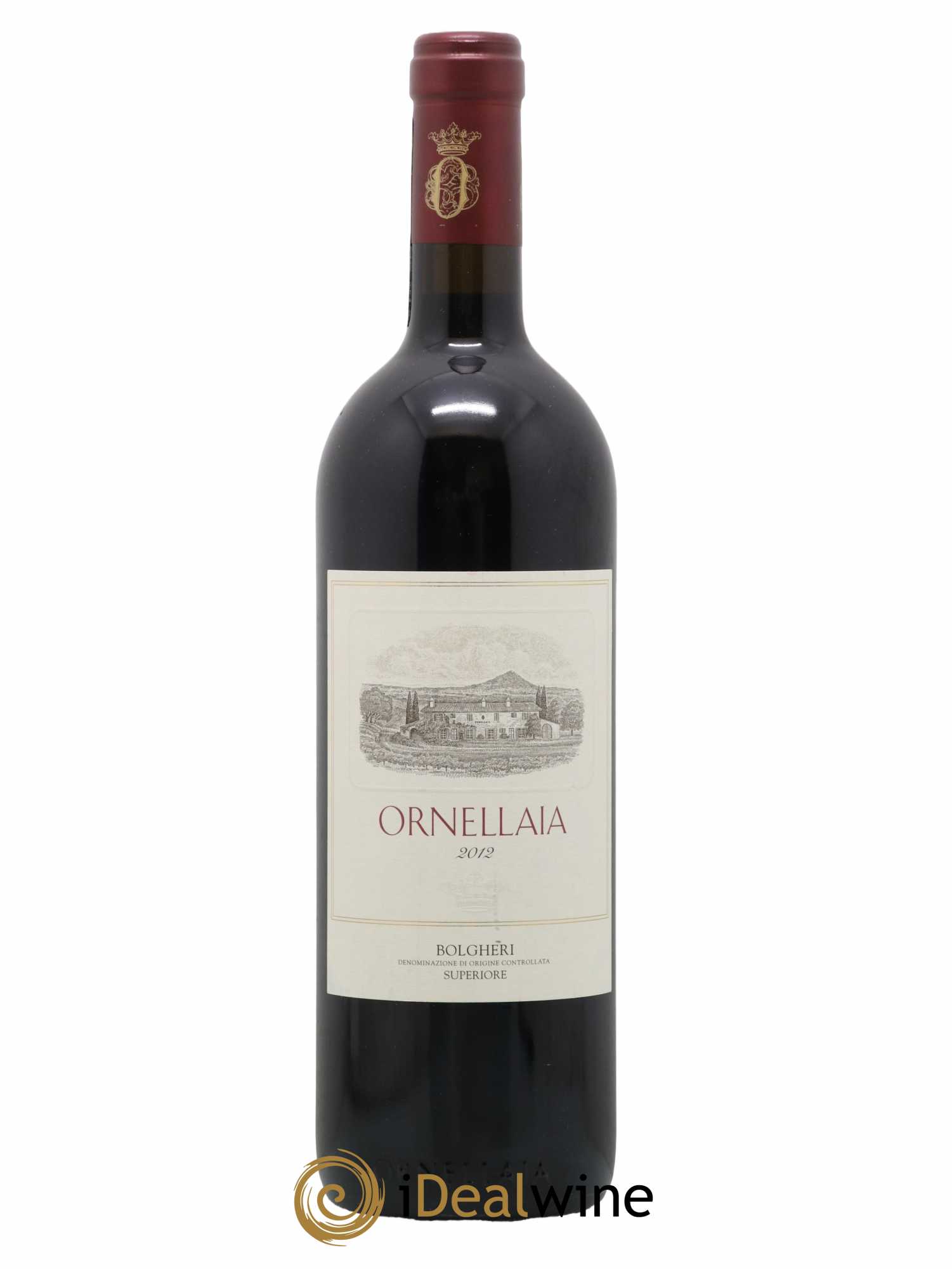 Bolgheri DOC Superiore Ornellaia Tenuta Dell'Ornellaia - Frescobaldi 2012 - Lot de 1 bouteille - 0