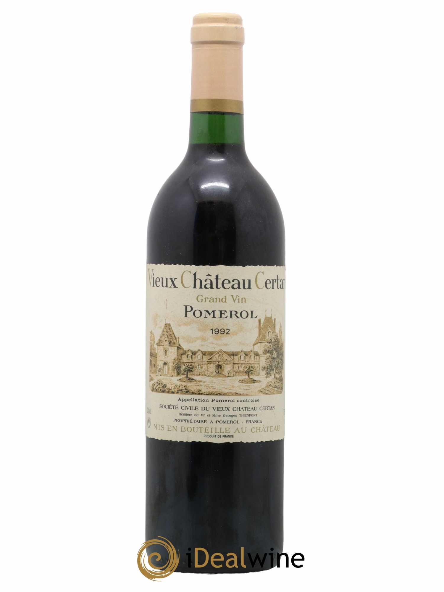 Vieux Château Certan 1992 - Lot of 1 bottle - 0