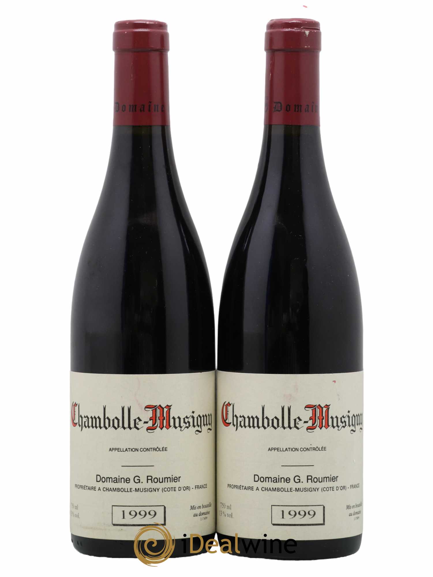 Chambolle-Musigny Georges Roumier (Domaine) 1999 - Lot of 2 bottles - 0