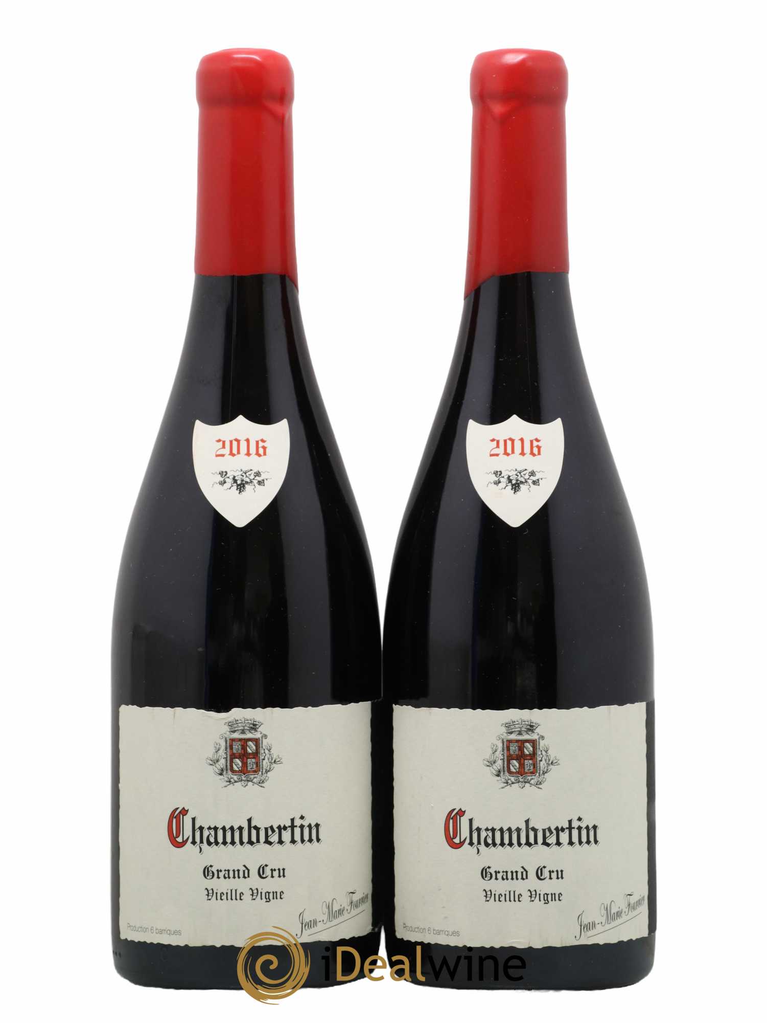 Chambertin Grand Cru Vieille Vigne Fourrier (Domaine) 2016 - Lot de 2 bouteilles - 0