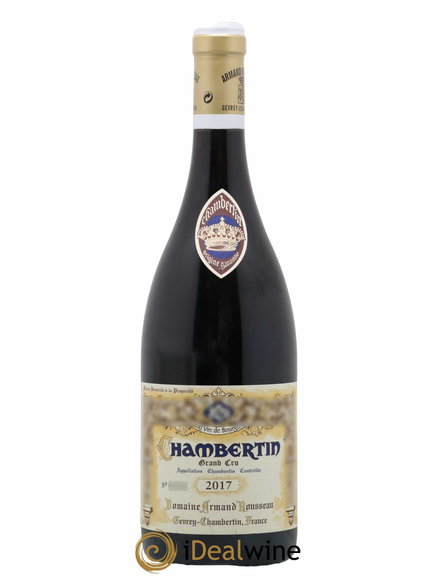 Chambertin Grand Cru Armand Rousseau (Domaine) 2017 - Lot of 1 bottle - 0