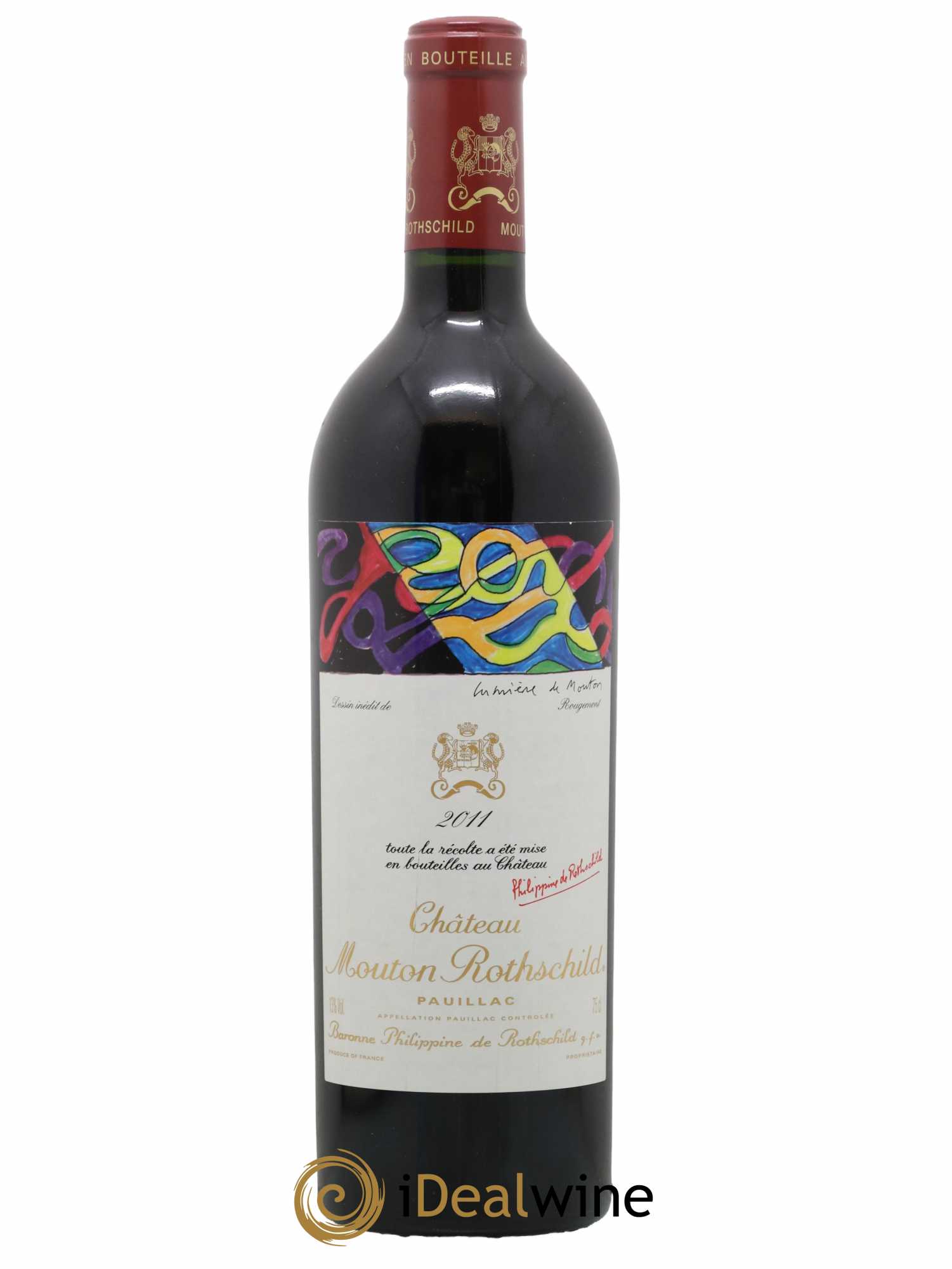 Château Mouton Rothschild 1er Grand Cru Classé 2011 - Lot of 1 bottle - 0