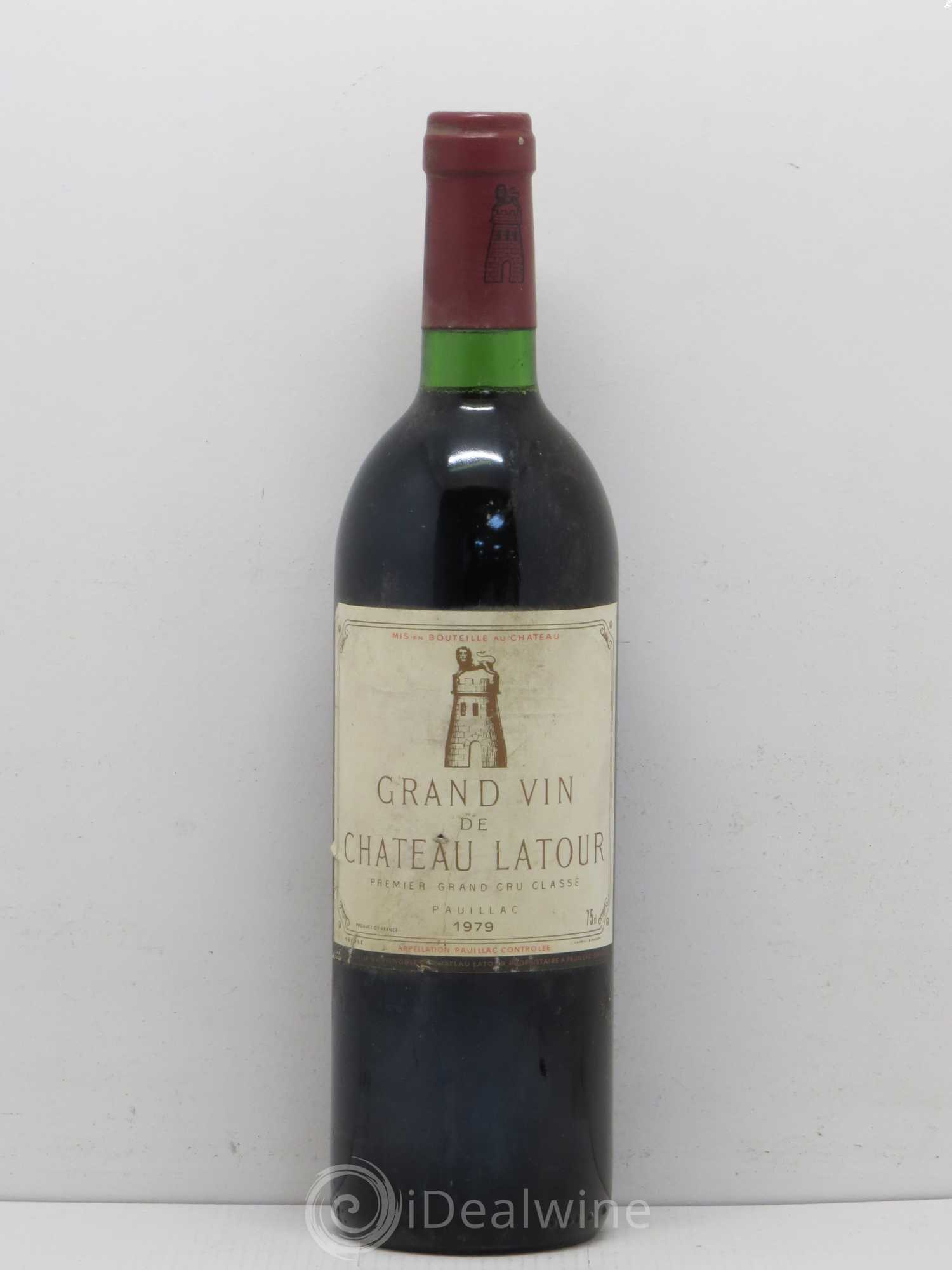 Château Latour 1er Grand Cru Classé 1979 - Lot de 1 bouteille - 0