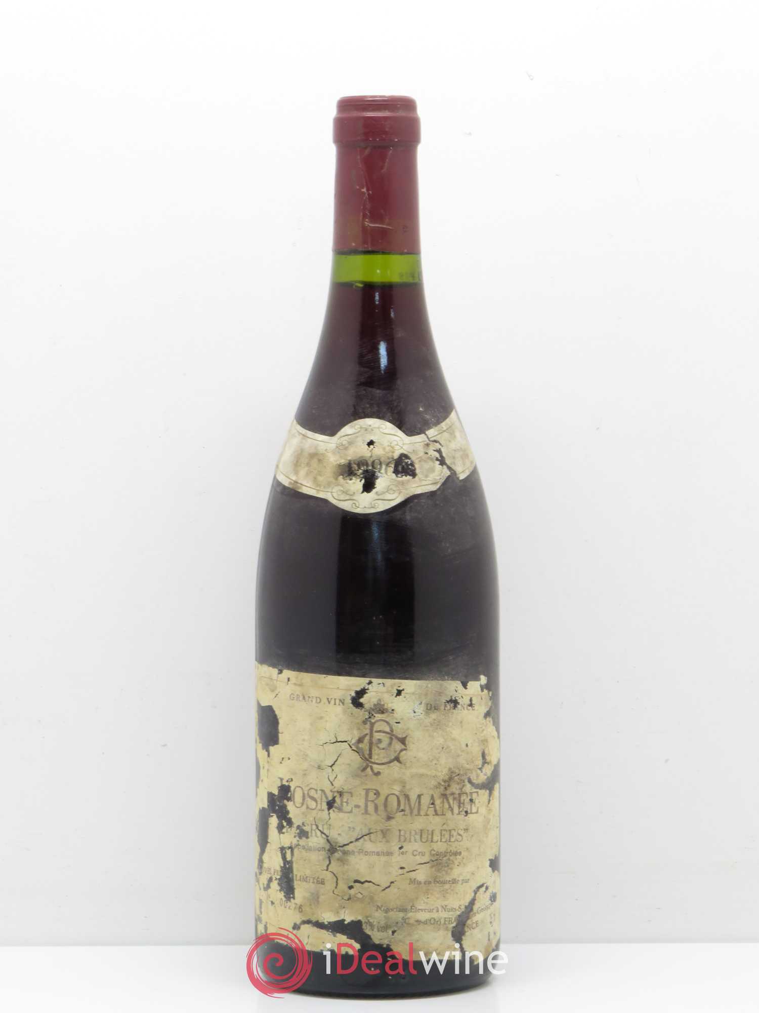 Vosne-Romanée Aux Brulees Caves Du Palais Michel Saban 1996 - Posten von 1 Flasche - 0