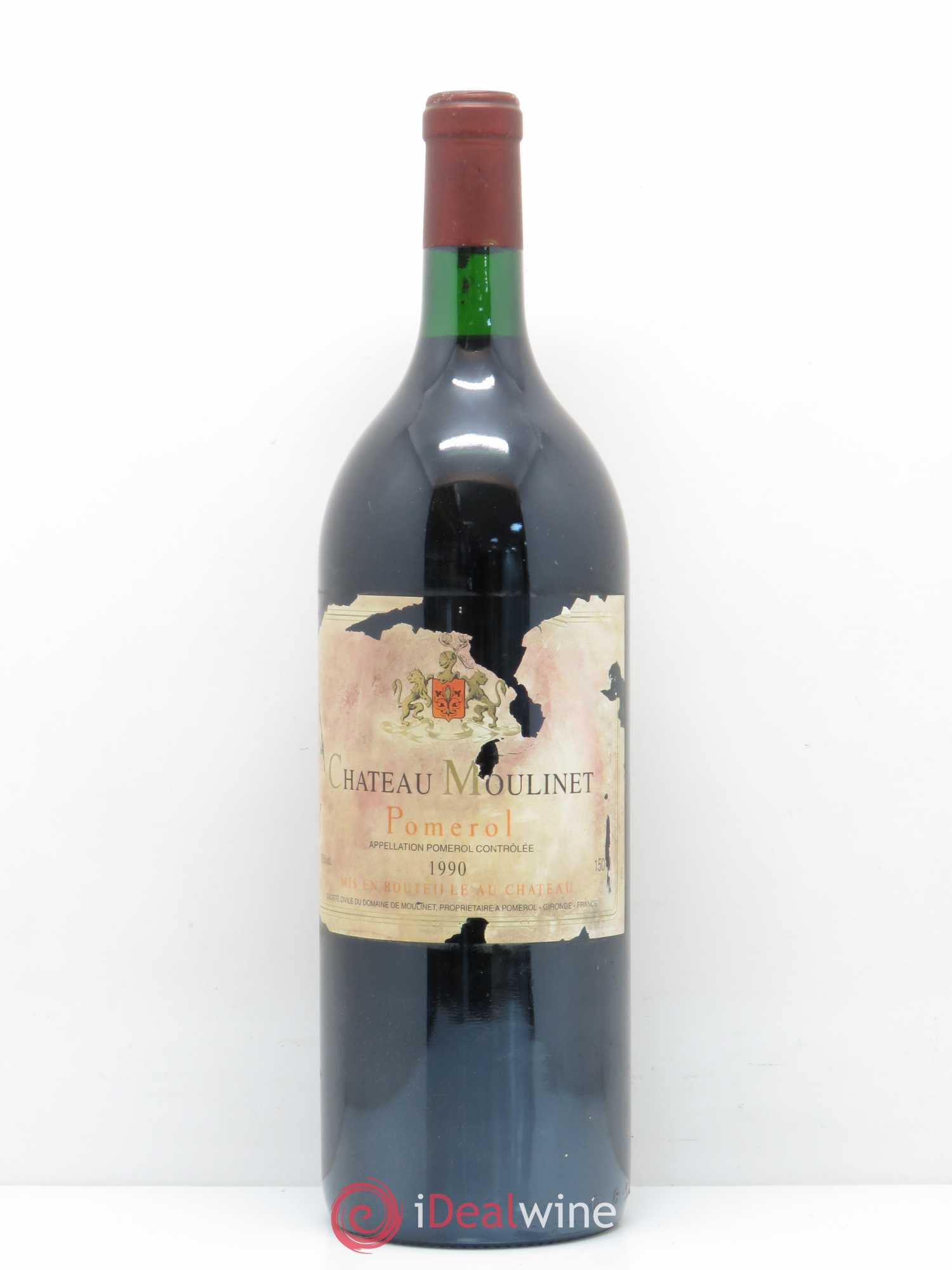Château Moulinet 1990 - Lot de 1 magnum - 0
