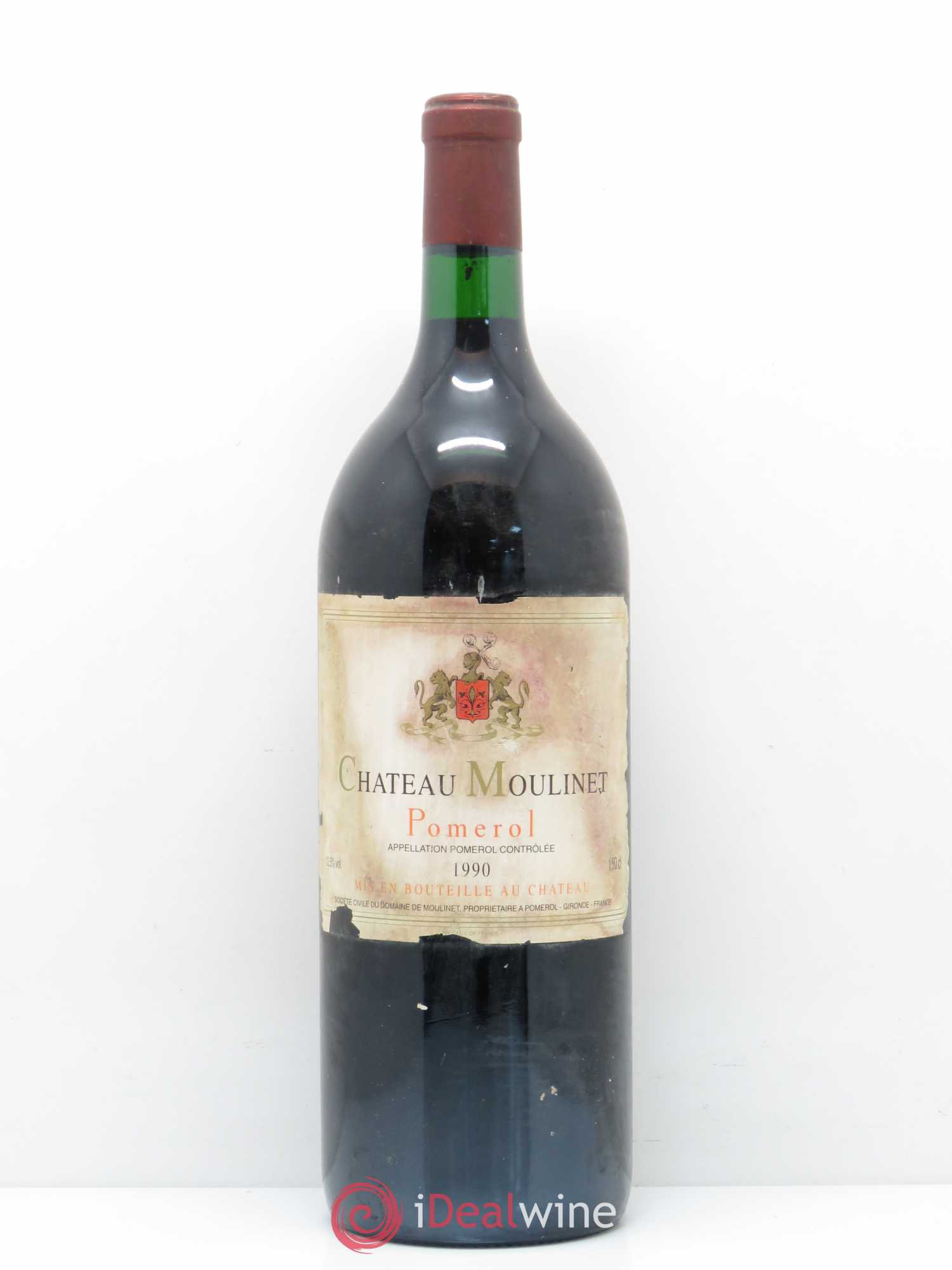 Château Moulinet 1990 - Lot de 1 magnum - 0