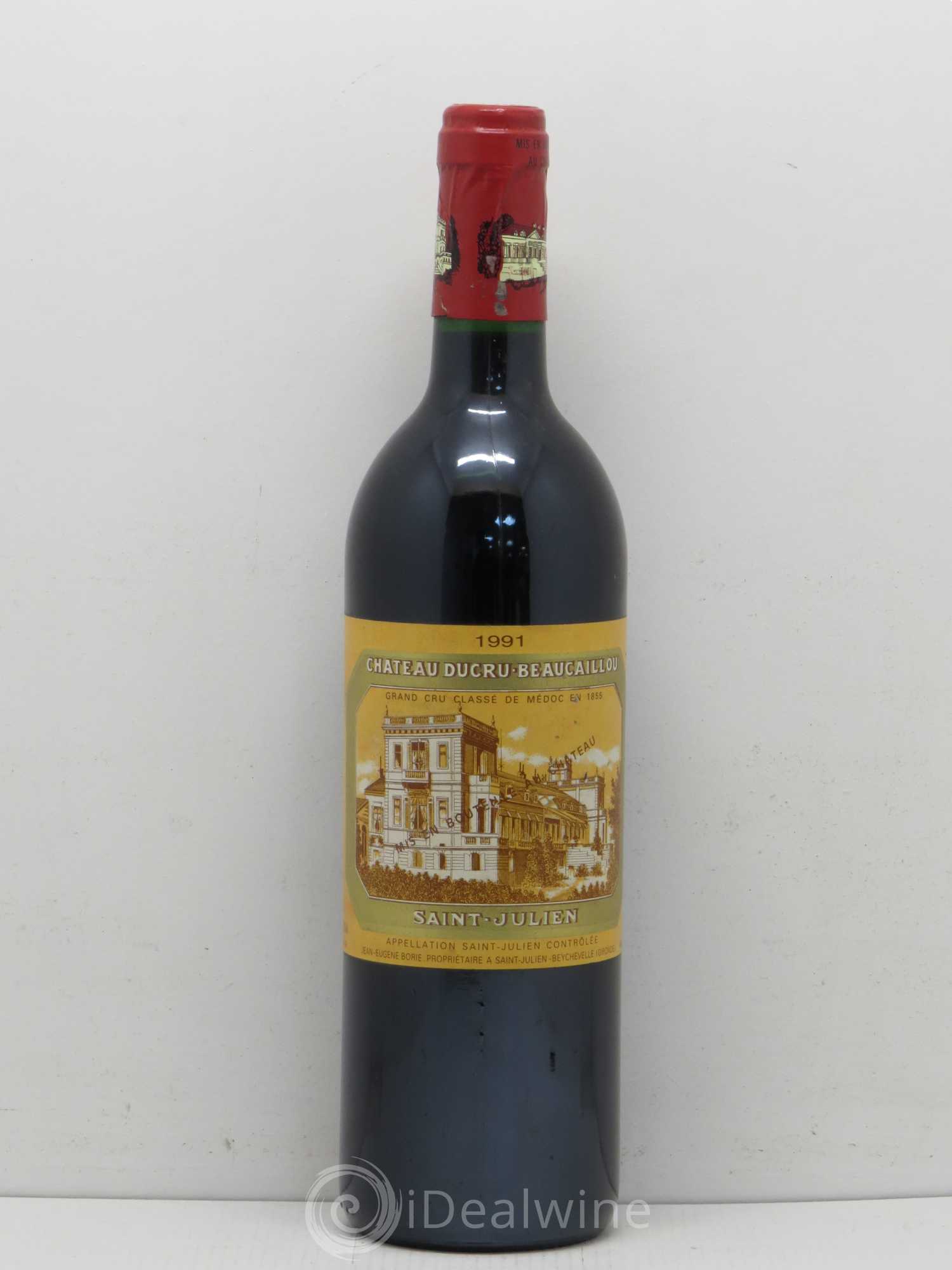 Château Ducru Beaucaillou 2ème Grand Cru Classé 1991 - Lot de 1 bouteille - 0