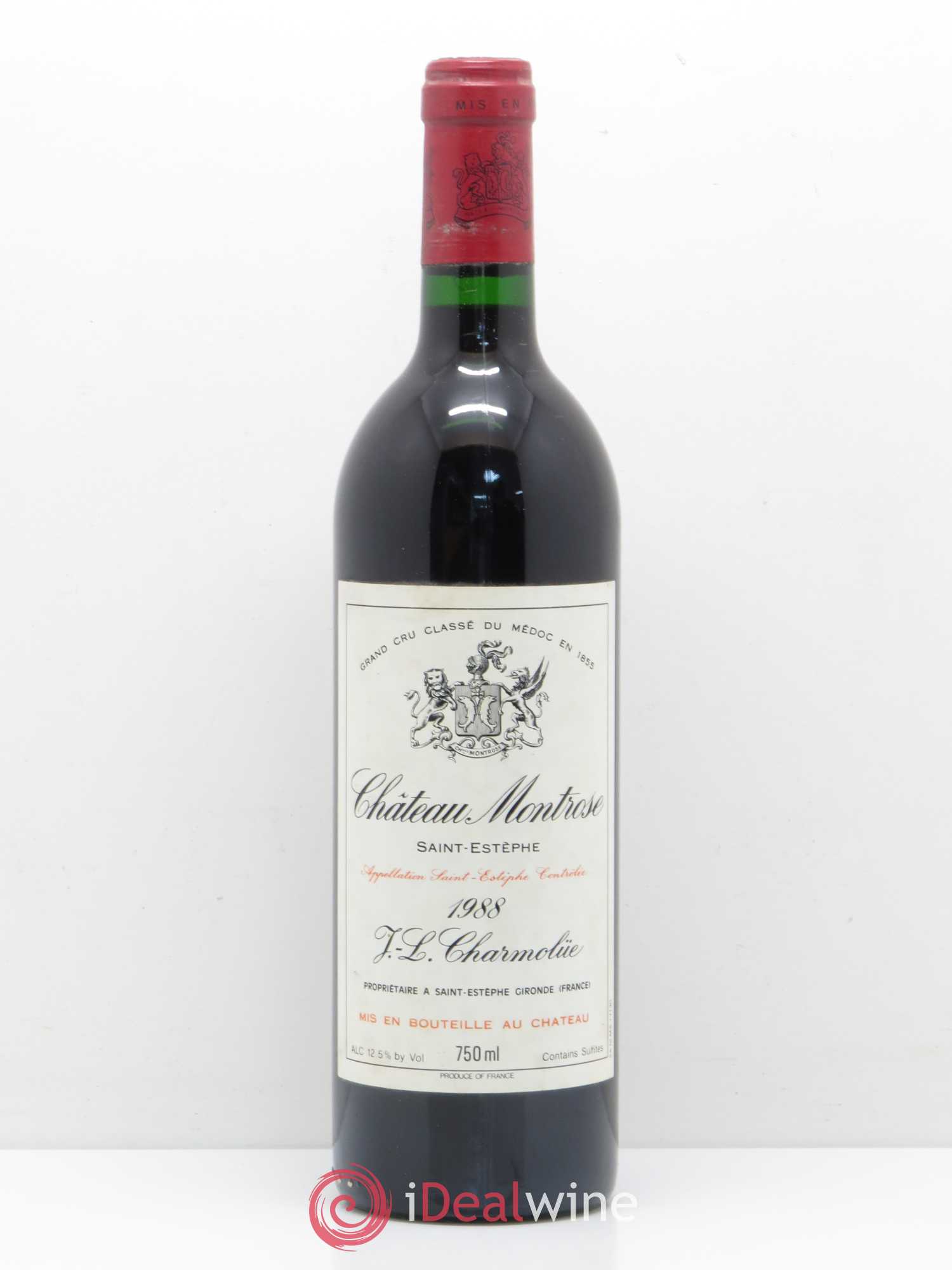 Château Montrose 2ème Grand Cru Classé 1988 - Lot de 1 bouteille - 0
