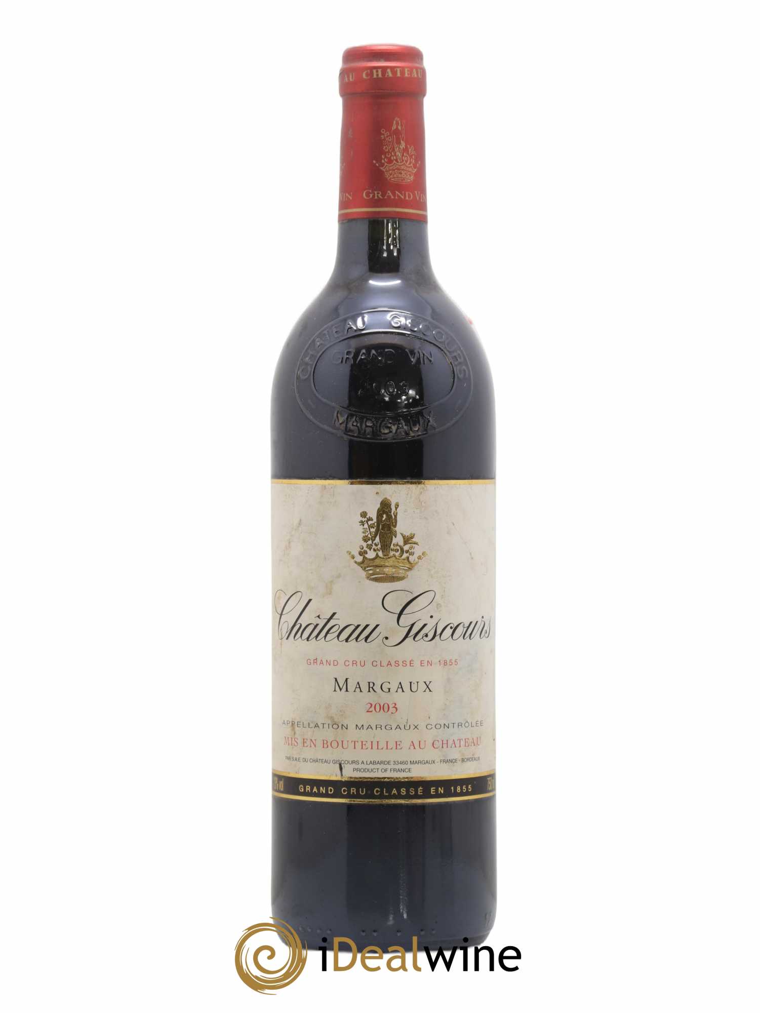 Château Giscours 3ème Grand Cru Classé 2003 - Lot de 1 bouteille - 0