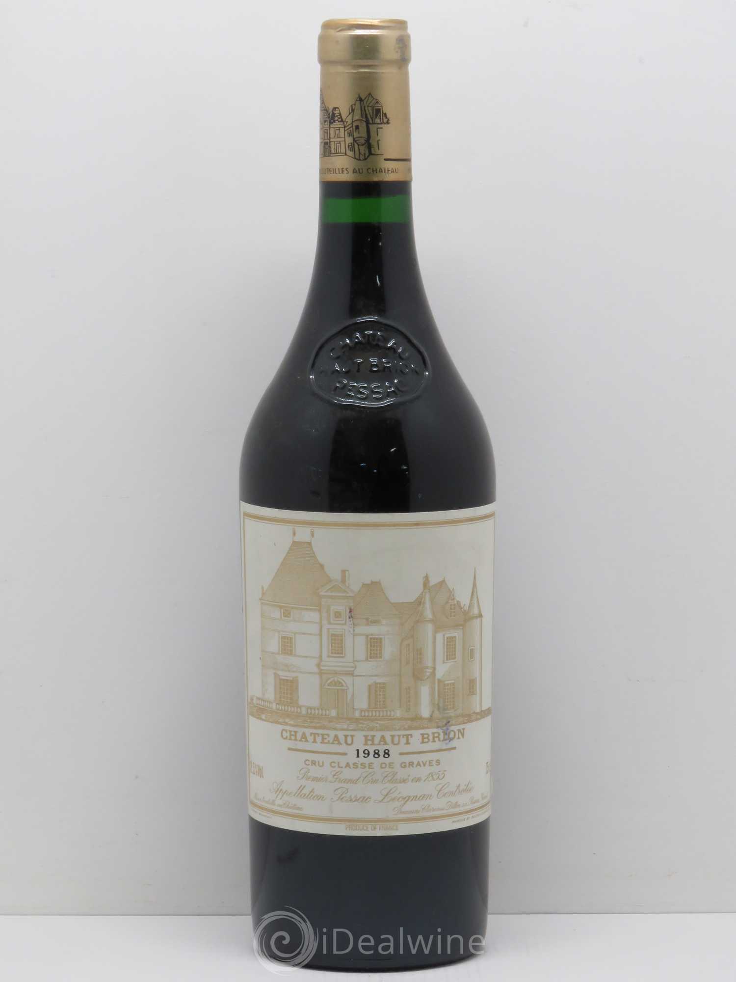 Château Haut Brion 1er Grand Cru Classé 1988 - Lot de 1 bouteille - 0