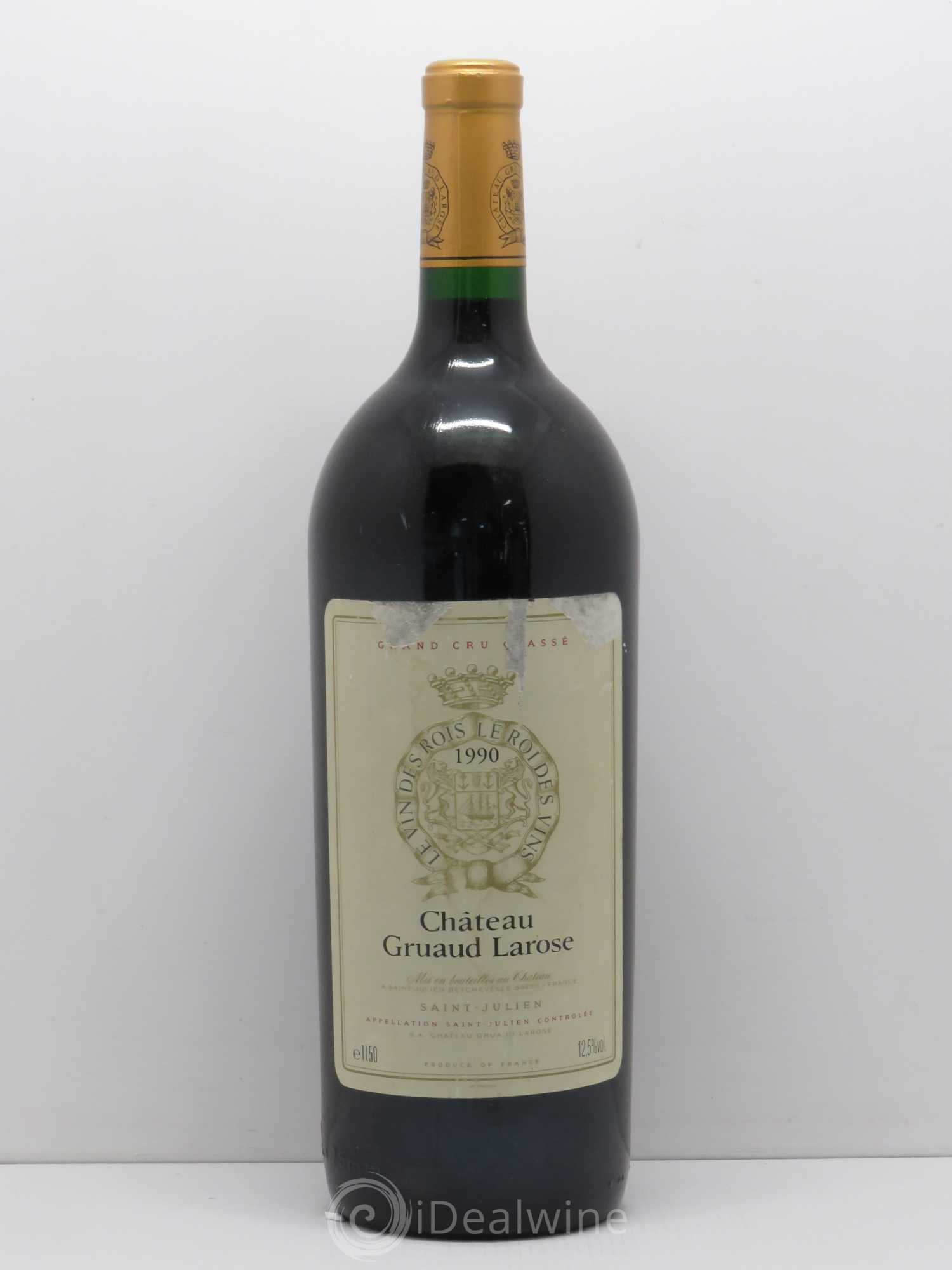 Château Gruaud Larose 2ème Grand Cru Classé 1990 - Lot de 1 magnum - 0