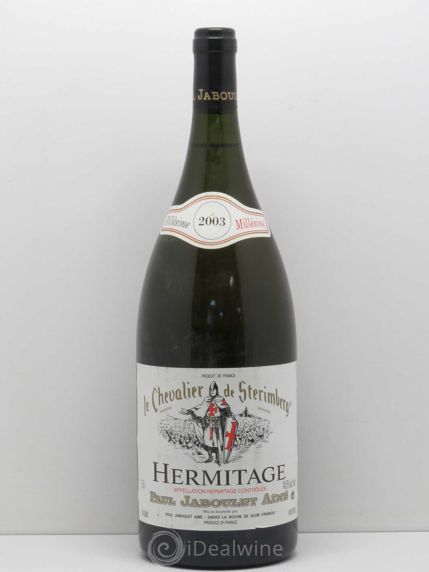 Hermitage Chevalier de Sterimberg Paul Jaboulet Ainé 2003 - Posten von 1 Magnum - 0