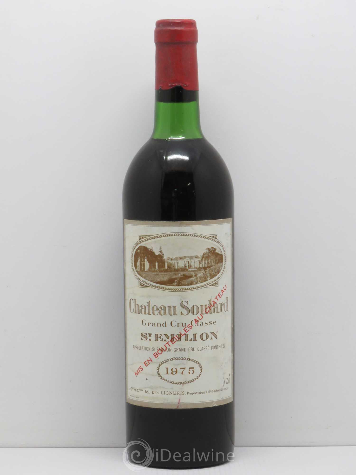 Château Soutard Grand Cru Classé 1975 - Lot de 1 bouteille - 0