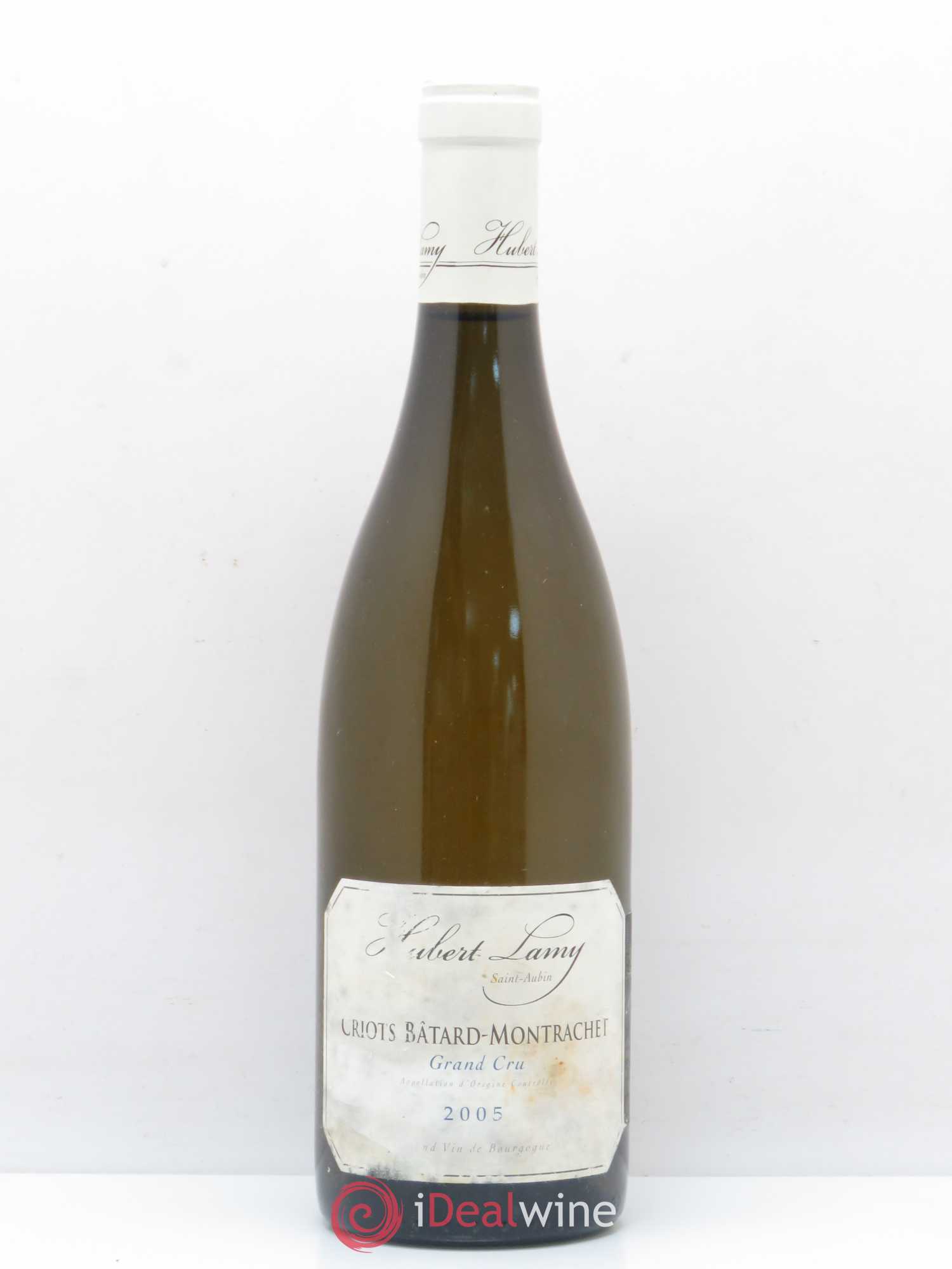 Criots-Bâtard-Montrachet Grand Cru Hubert Lamy 2005 - Posten von 1 Flasche - 0